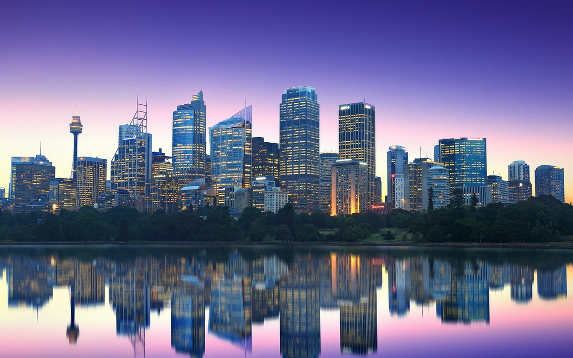 sydney, австралия, город Фон № 161042 разрешение 1920x1200