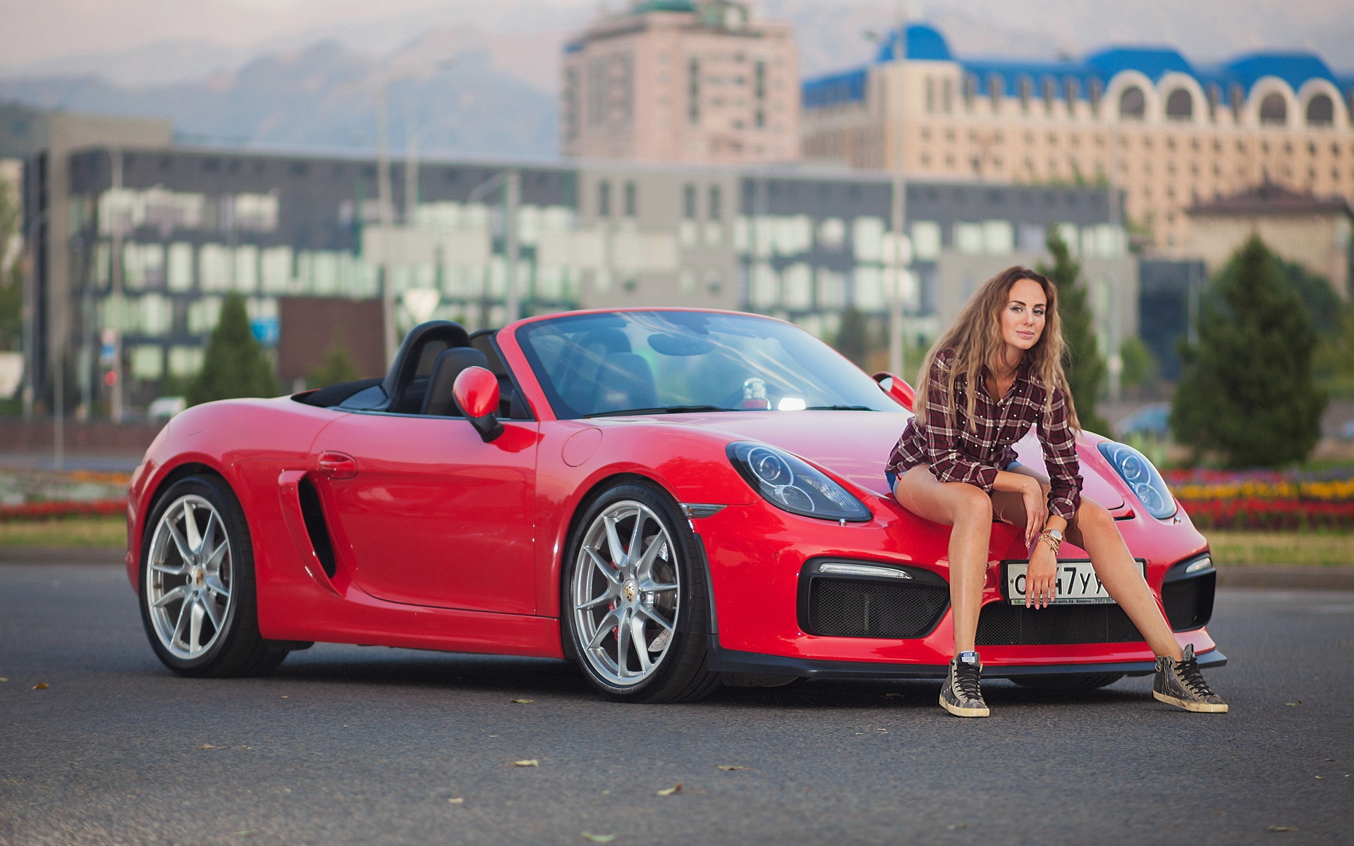 Мария Рябушкина Porsche Boxster