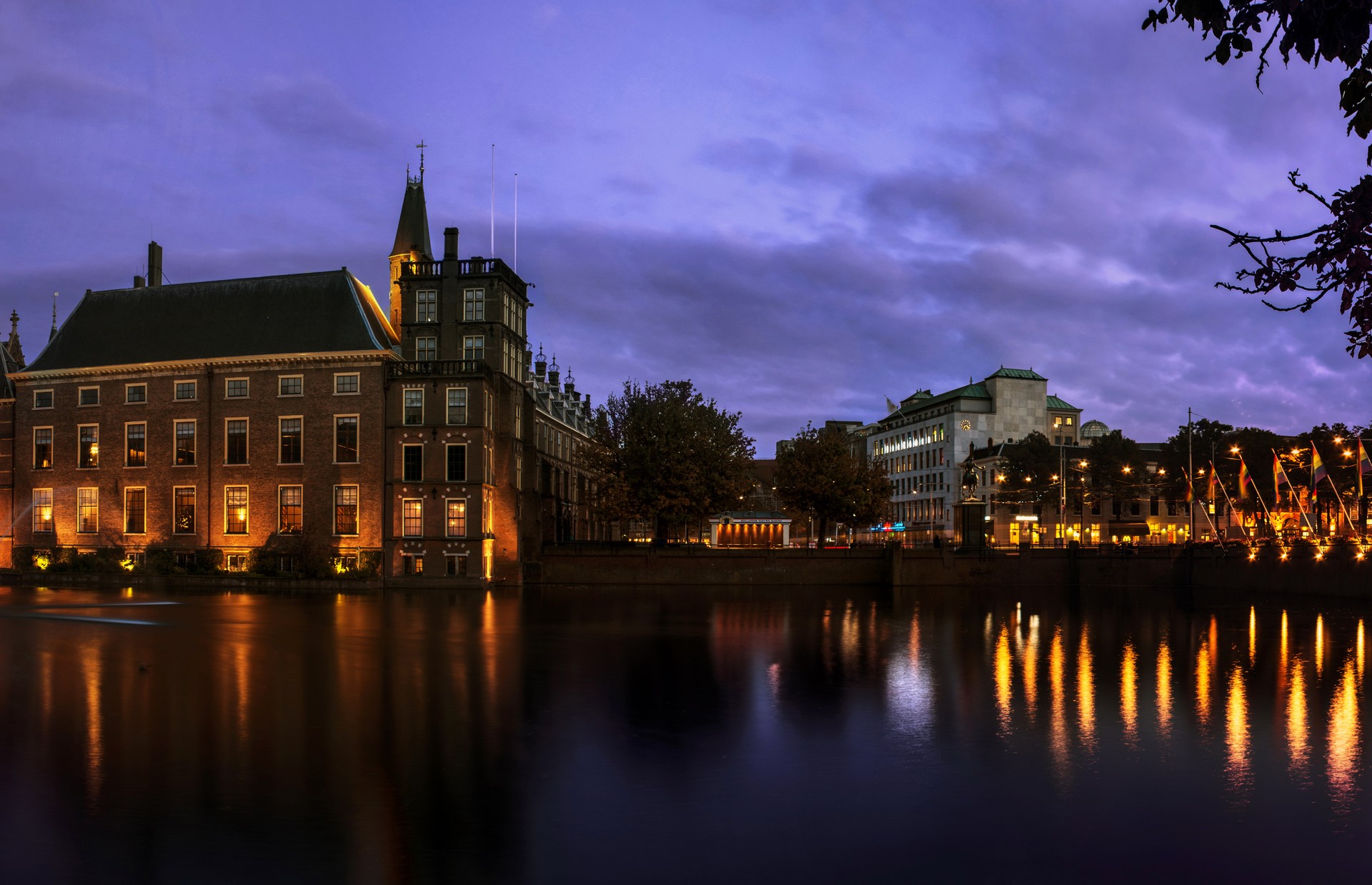 hague, canal, hofkapel