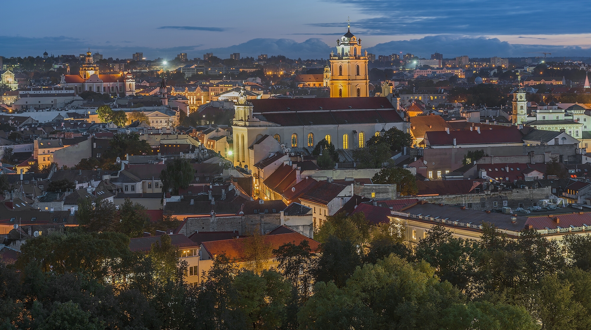 town, vilnius