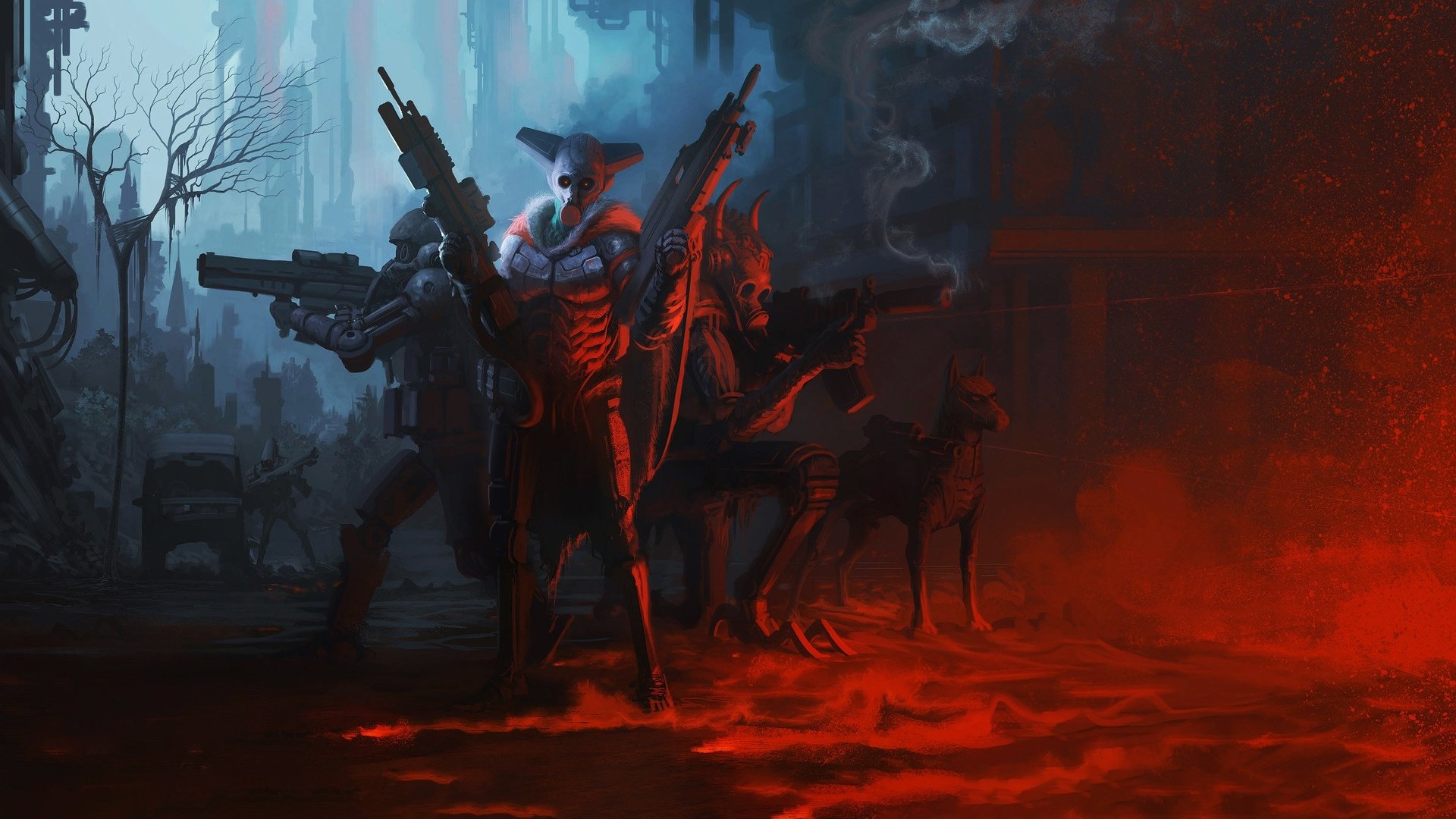 пост, апокалипсис, кончается