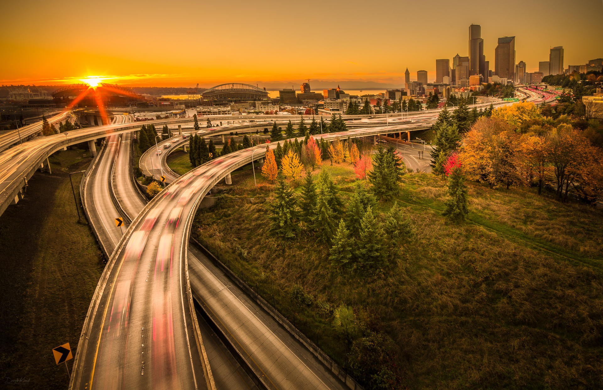 seattle, city, skyline