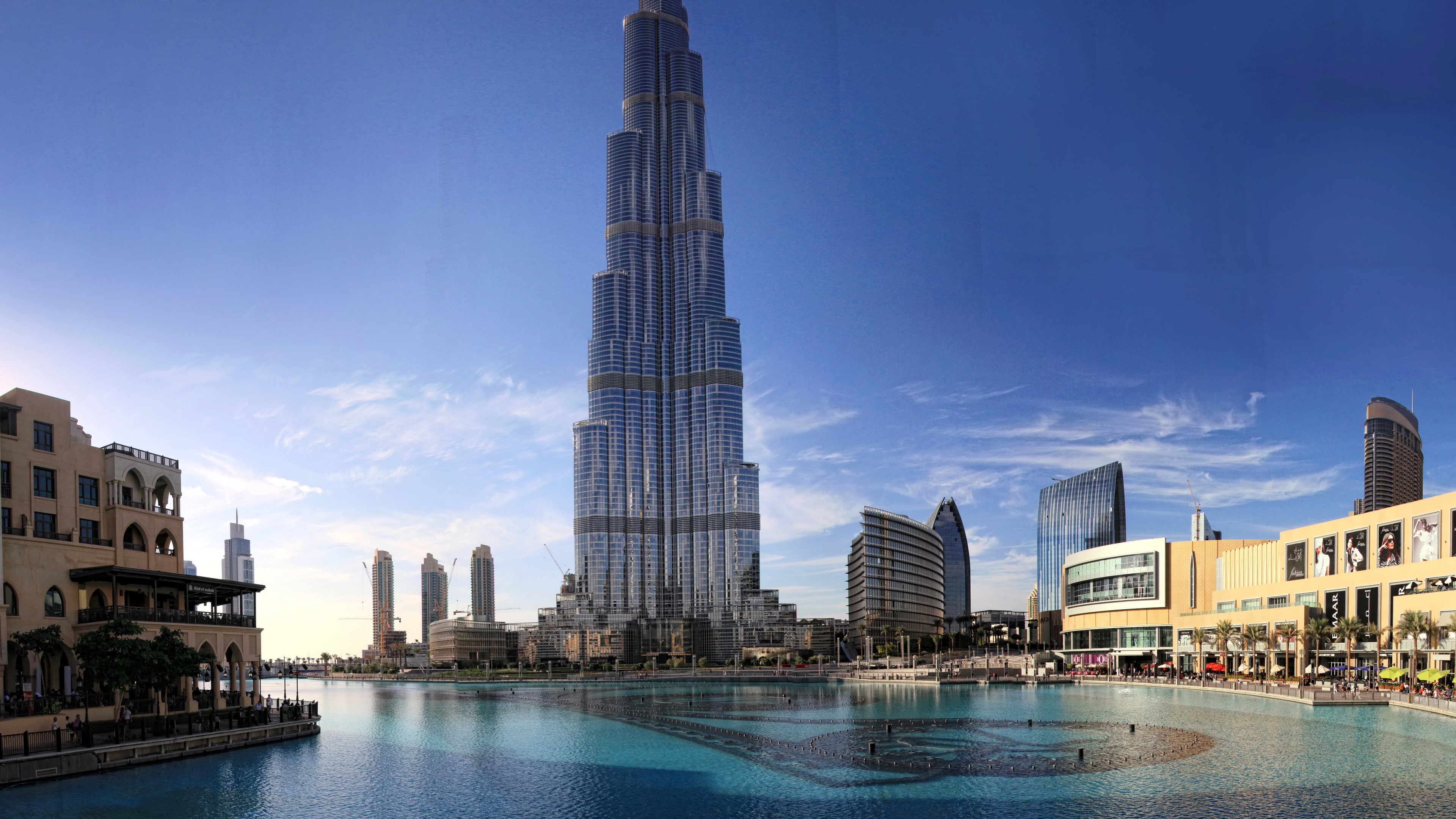 khalifa, dubai, бурдж
