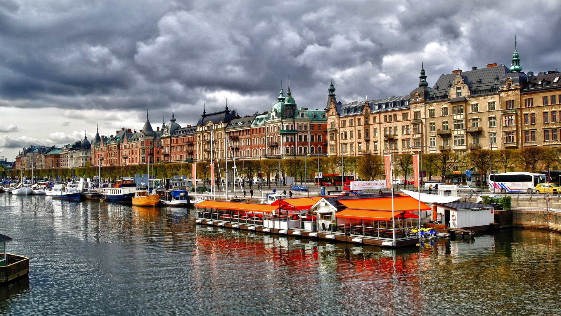 strandvägen, stockholm, lei