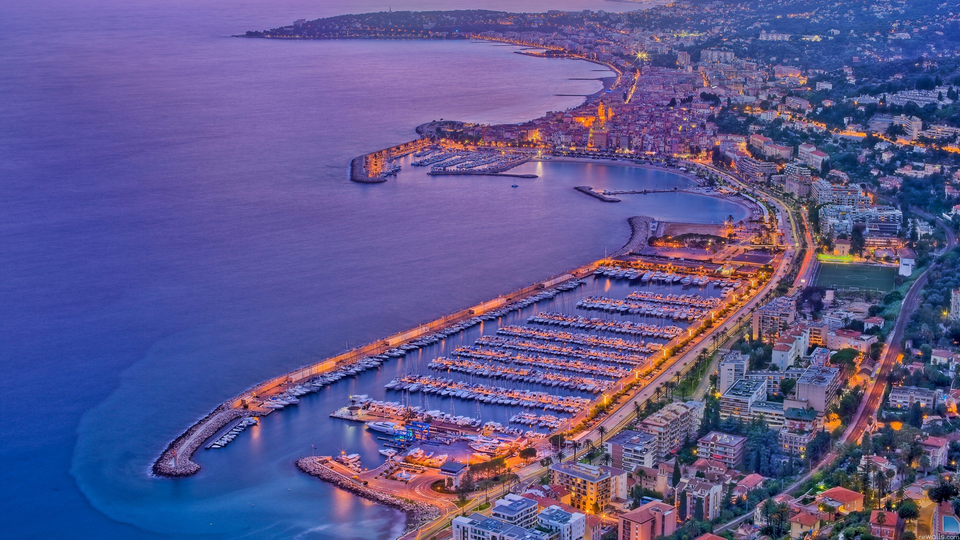 francii, город, menton