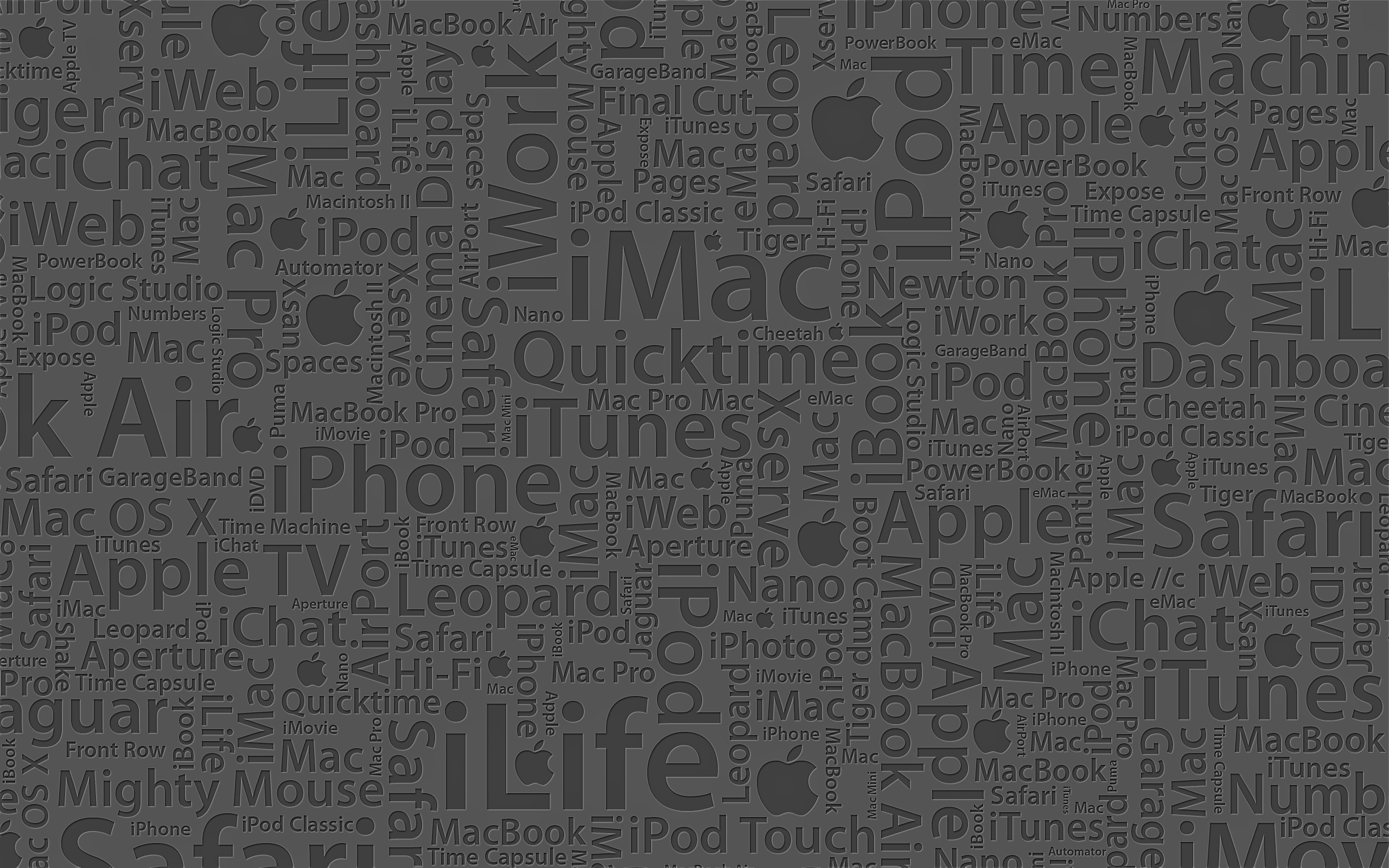 завершение черно-белого фона с множеством разных слов