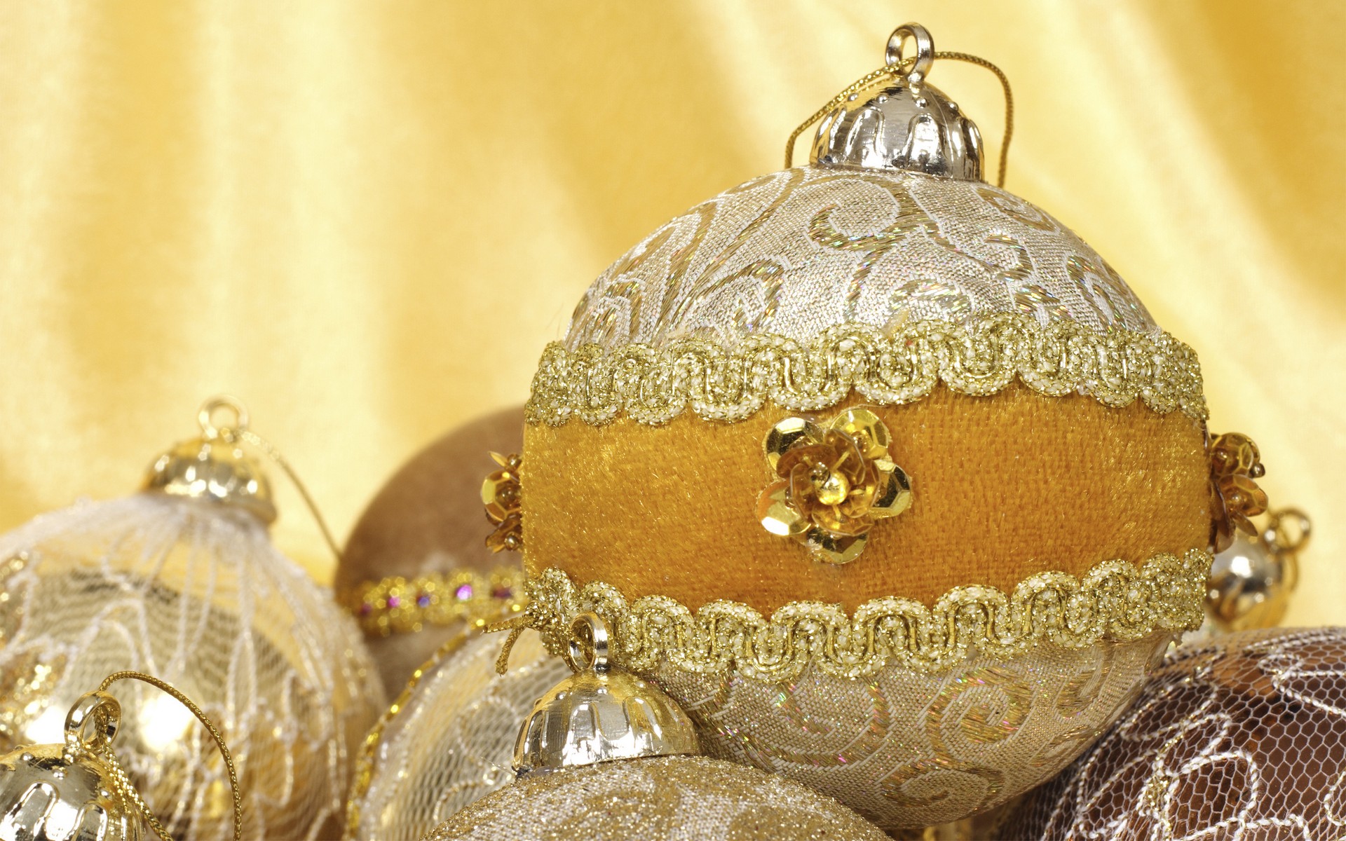 рождество, золото