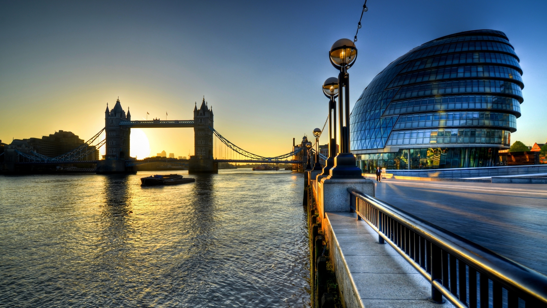 мост, башня, london