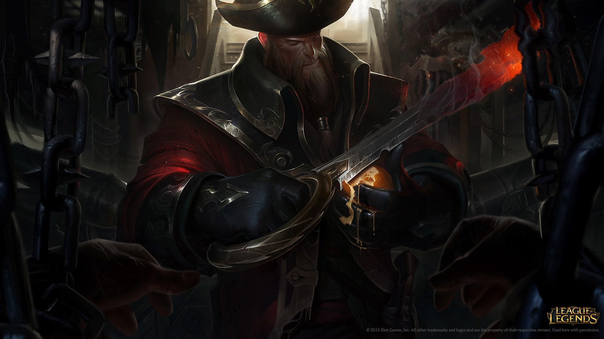 gangplank, сказание, league