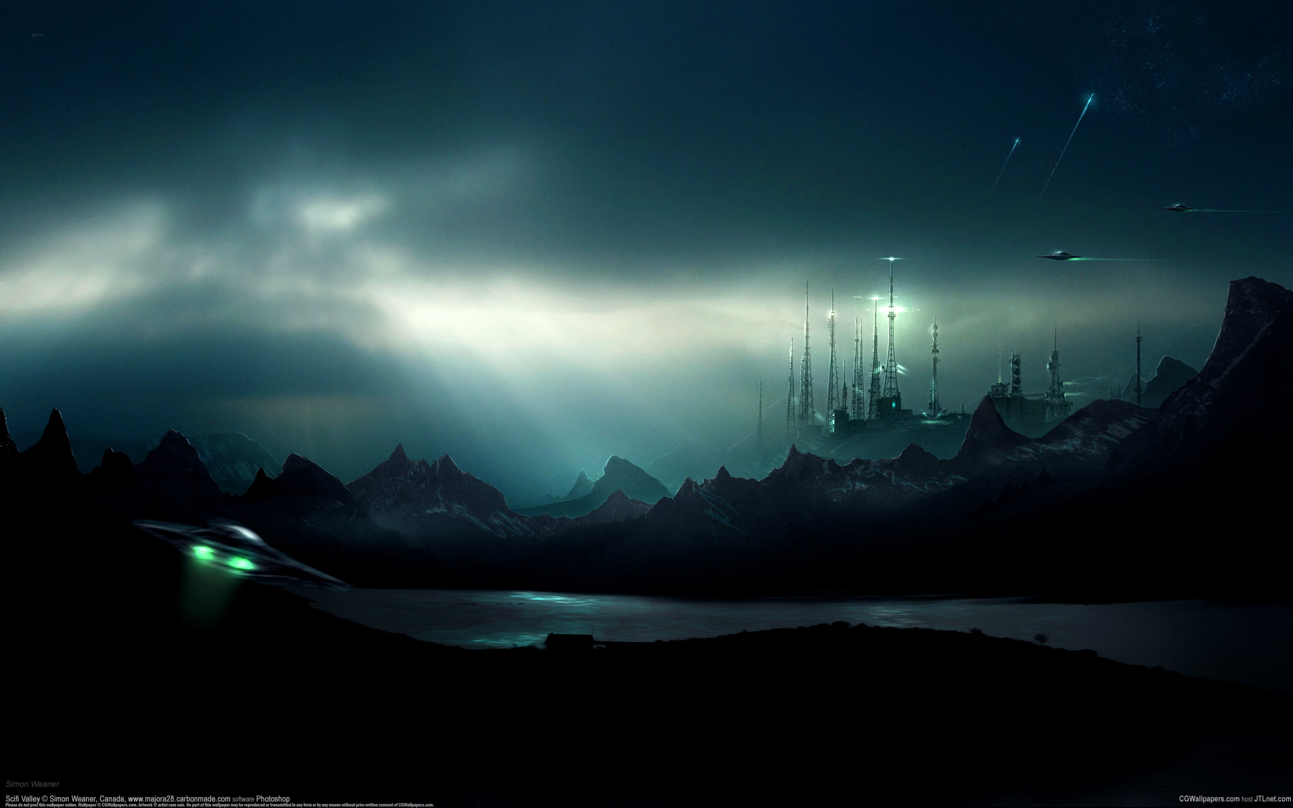 ufo, долина, scifi