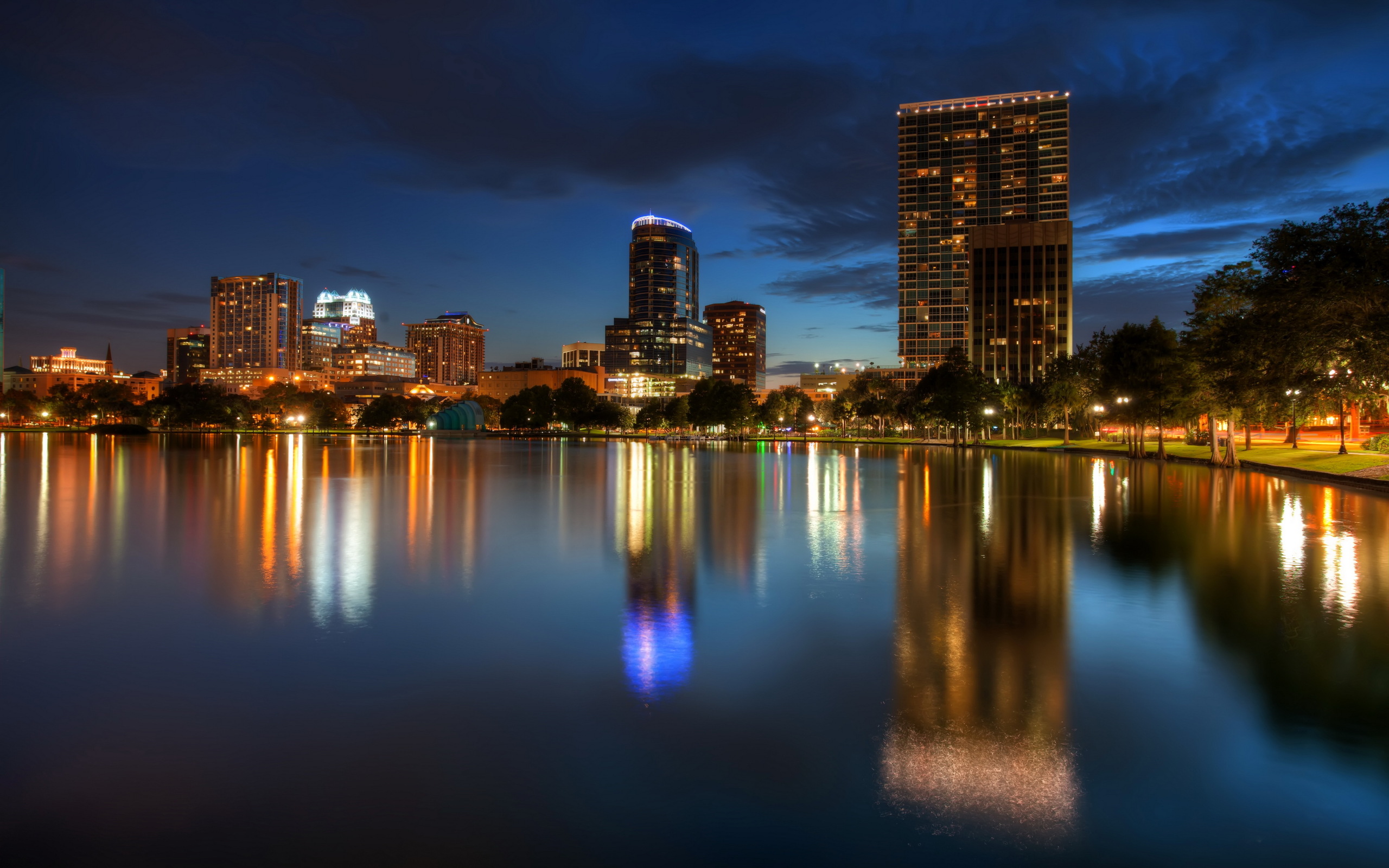 сша, florida, ночь