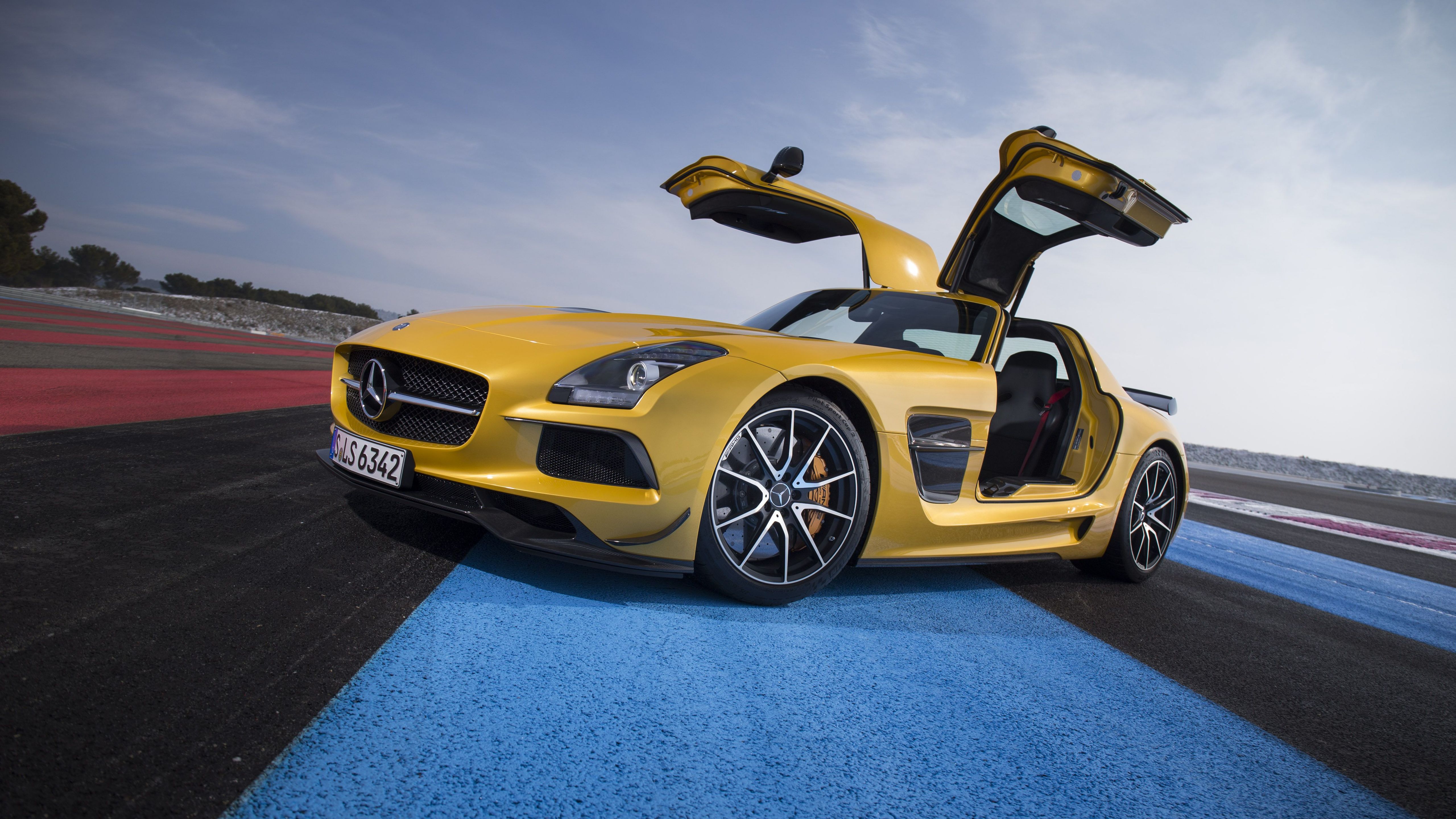 Mercedes SLS AMG Wallpaper 4k