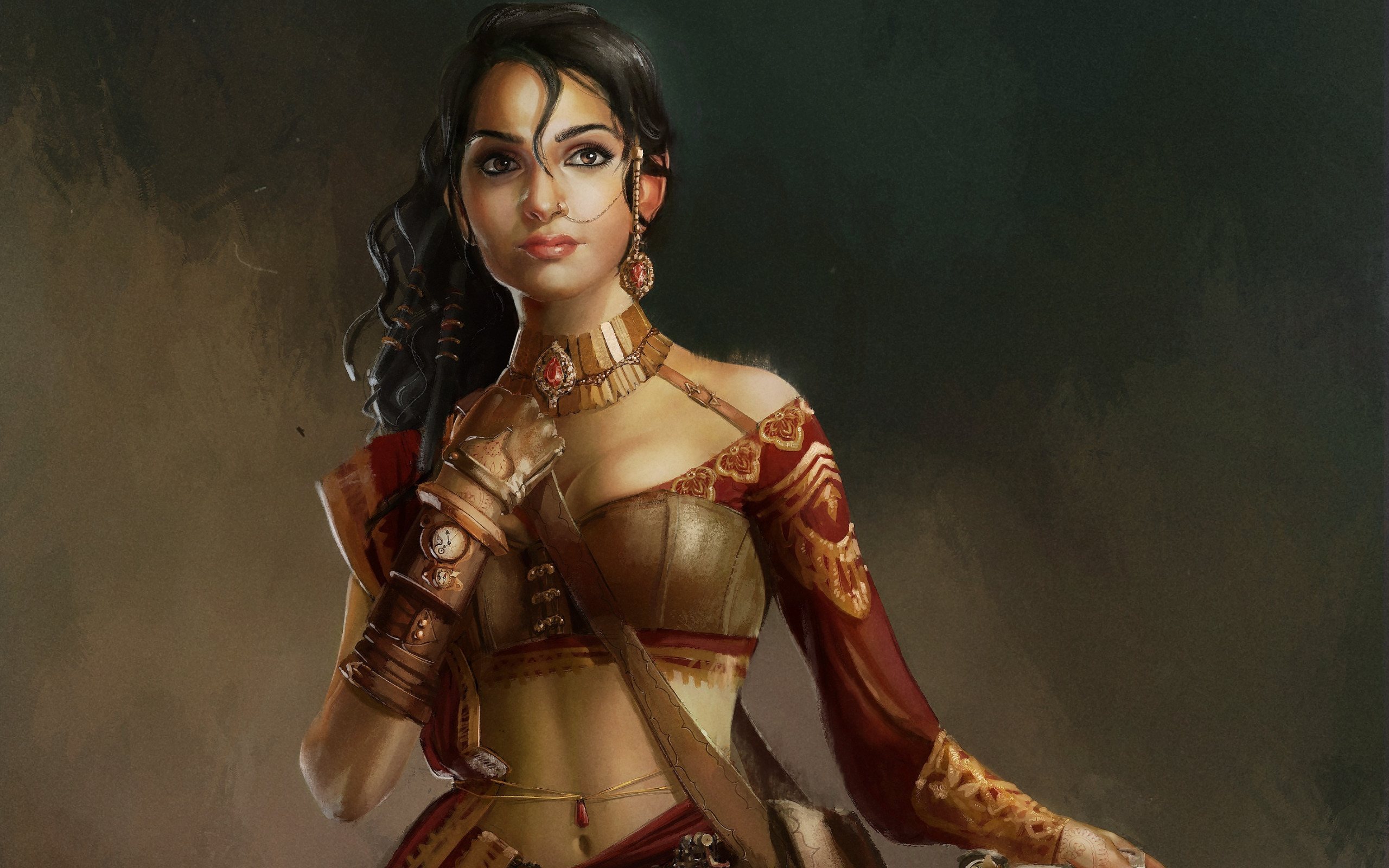 steampunk, asian, характер