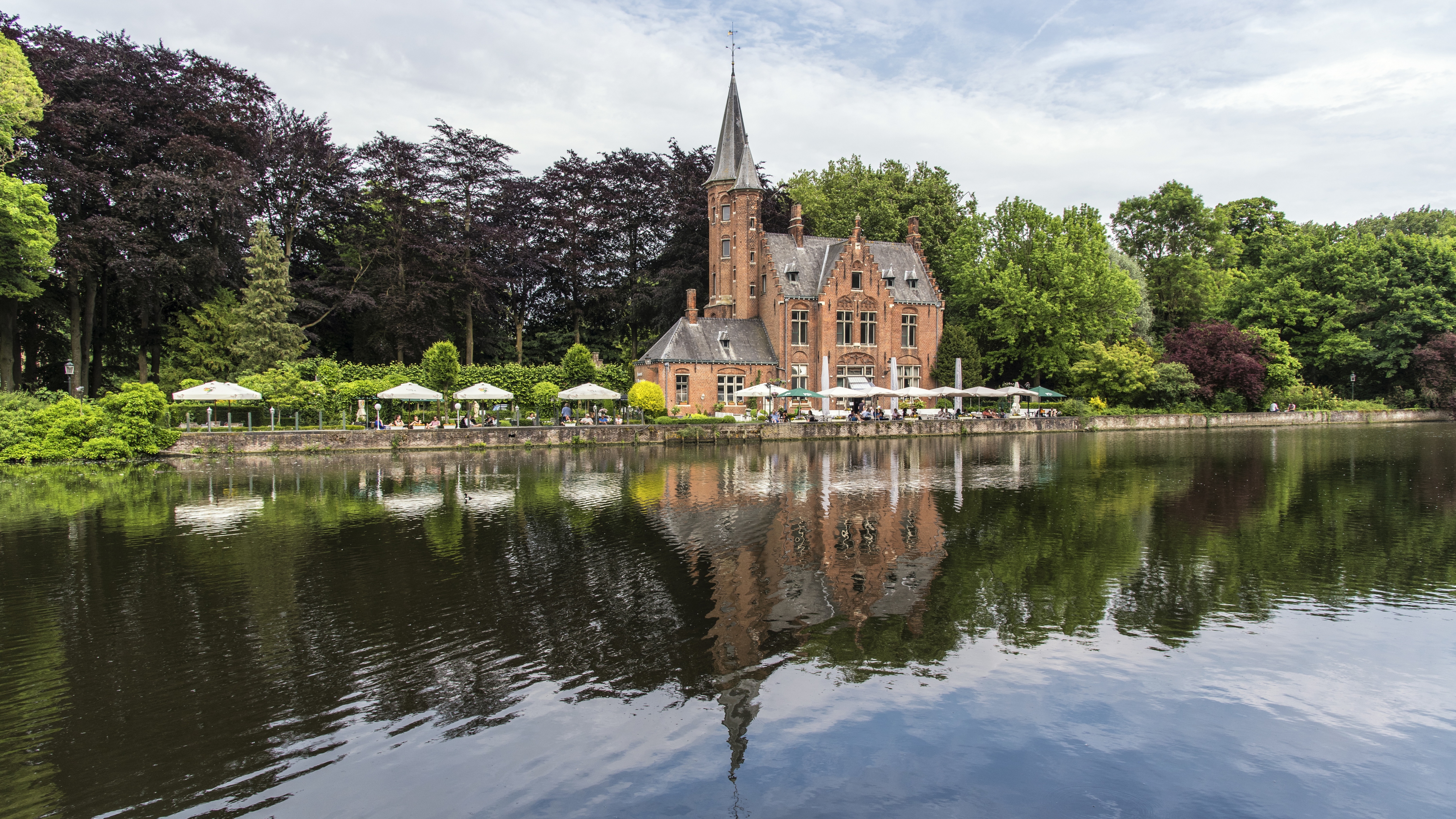 minnewaterpark, брюгге