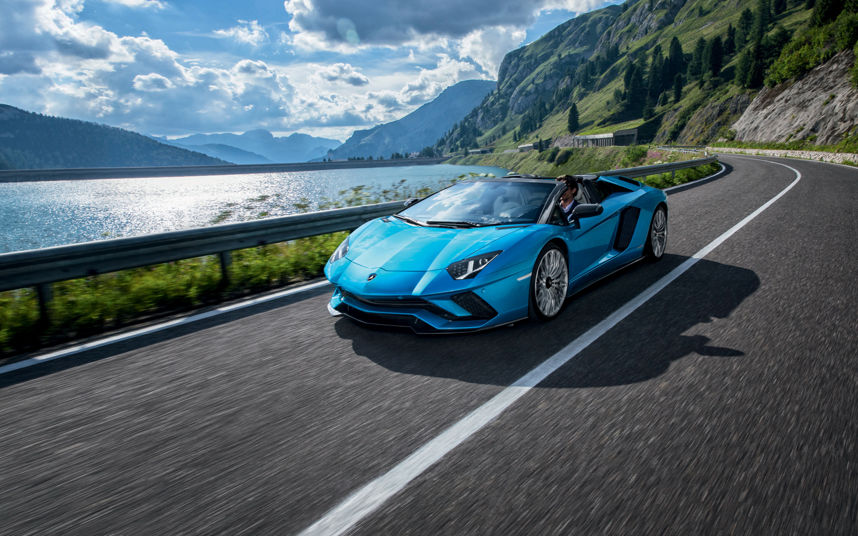 lamborghini, aventador, roadster
