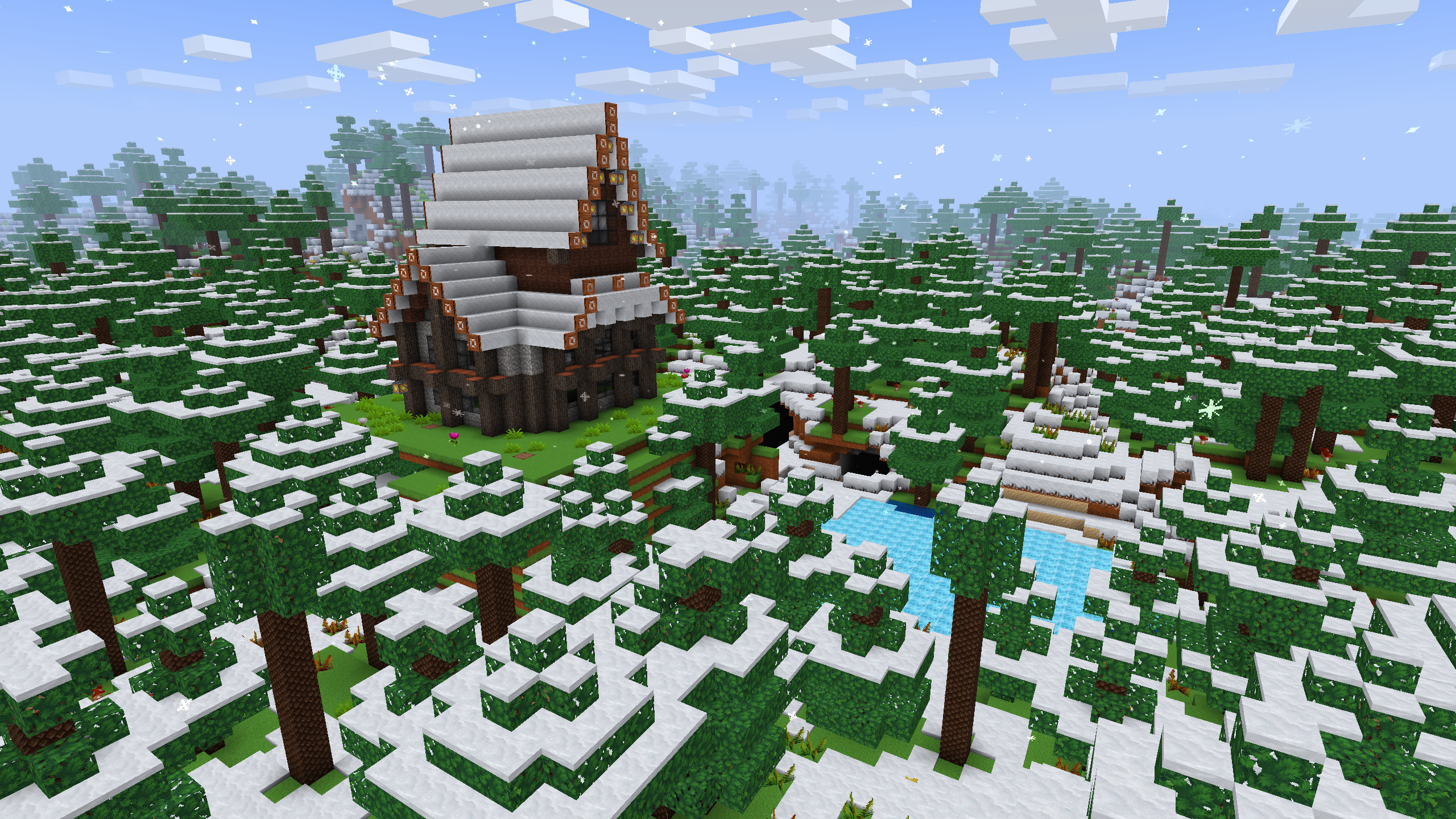 minecraft, fore, house