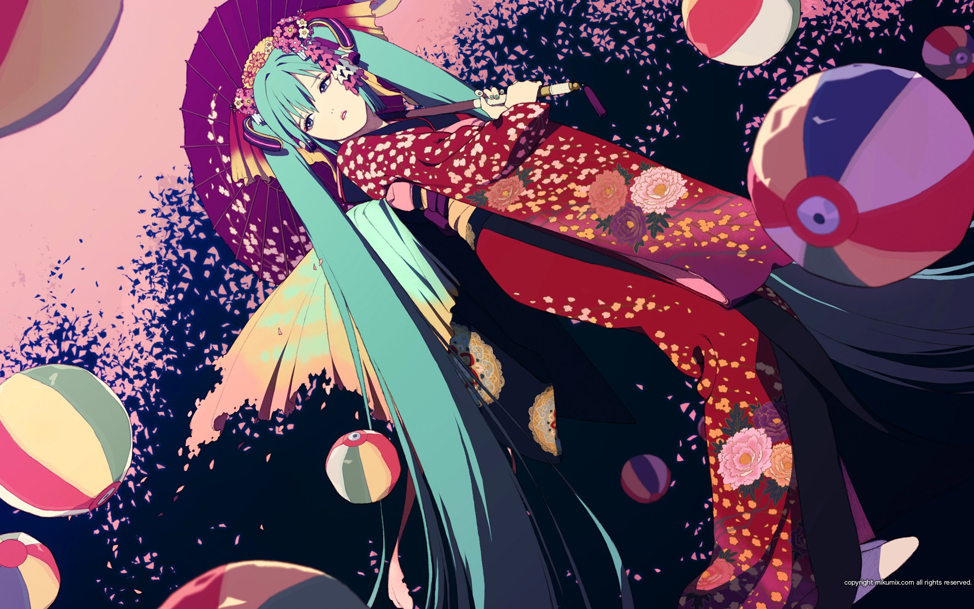 miku, hatsune, вокалоид
