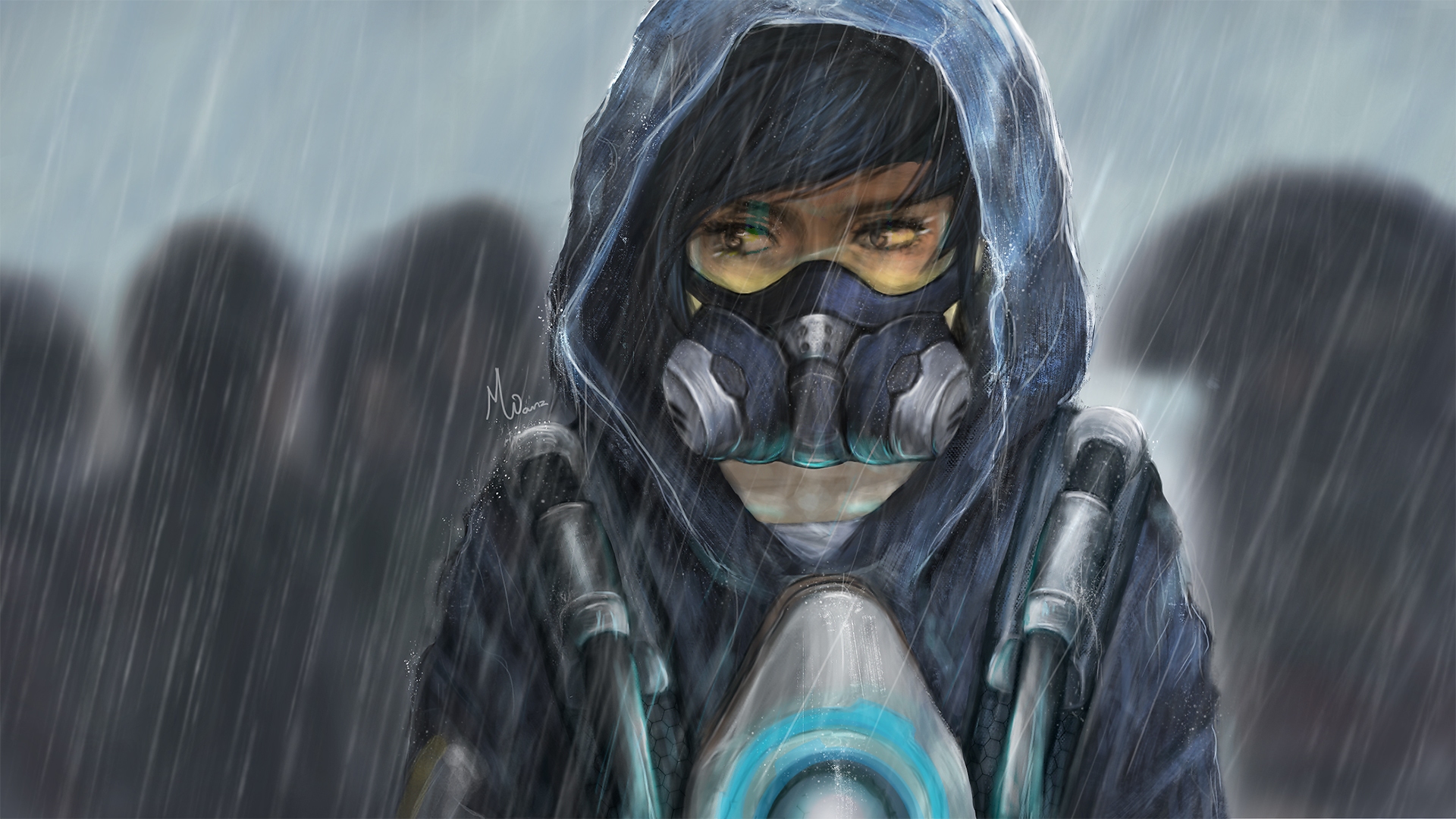 overwatch, след, граффити