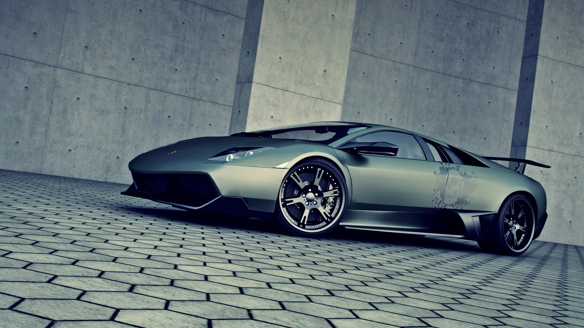 lamborghini, murcielago, тюльнинг No 55765 Разрешение 1920x1080