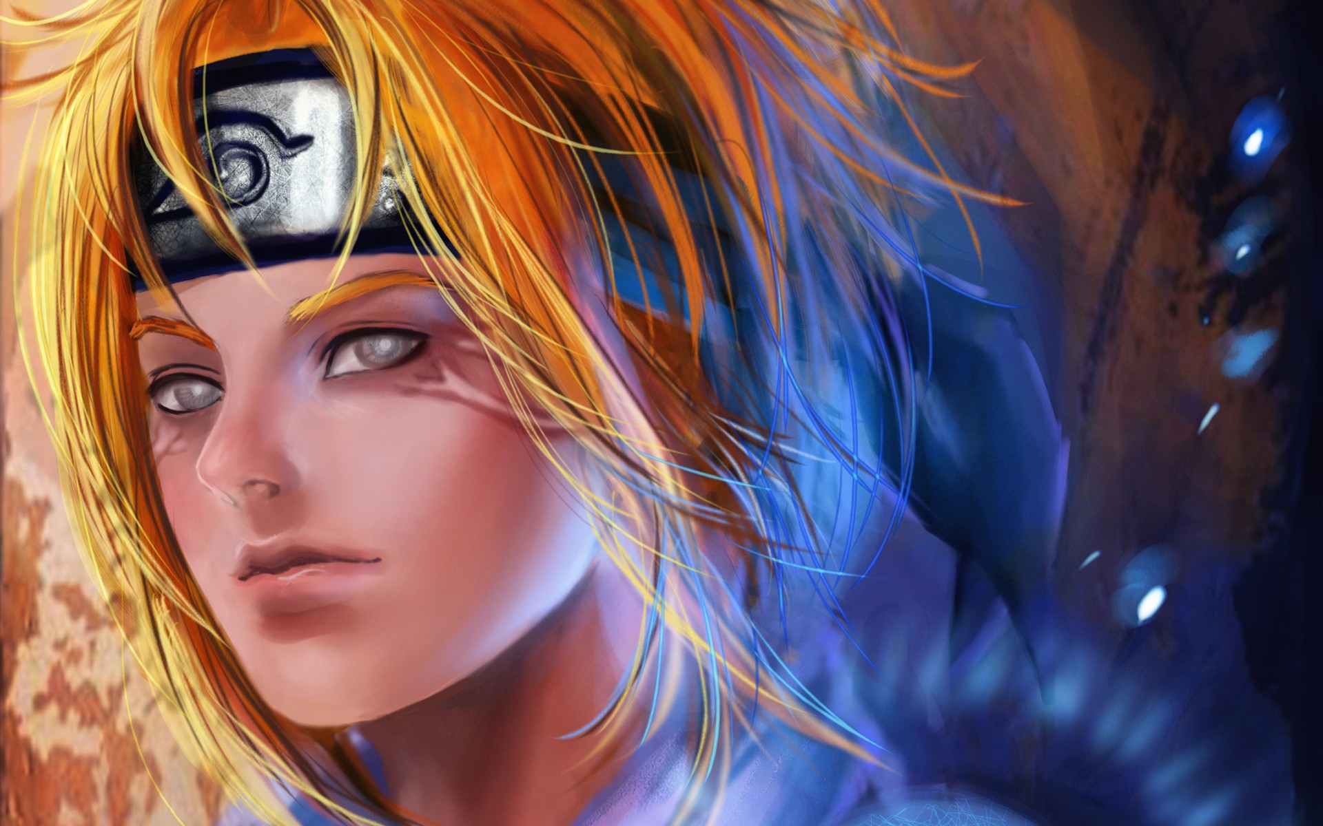 naruto, art, rikamello