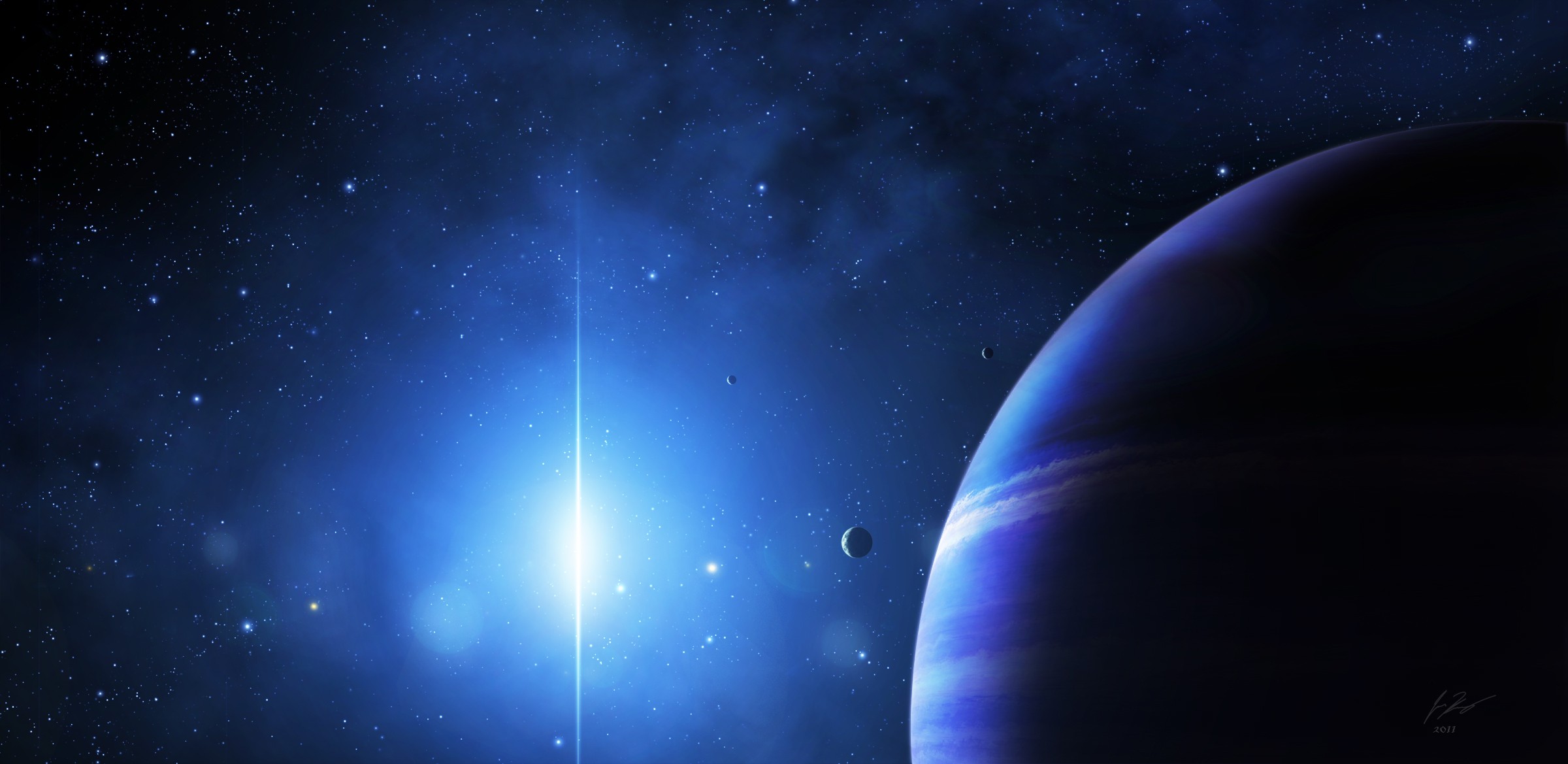 планета, свет