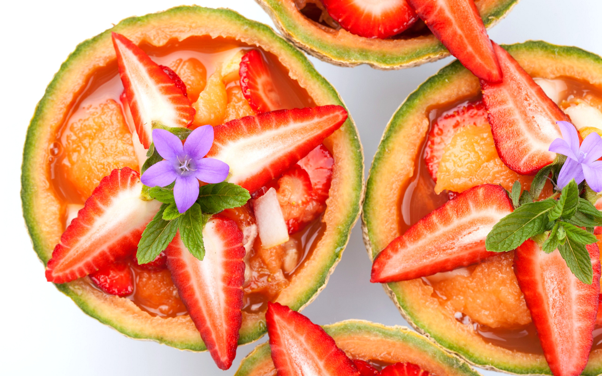 frutas, ensalada,декоративные