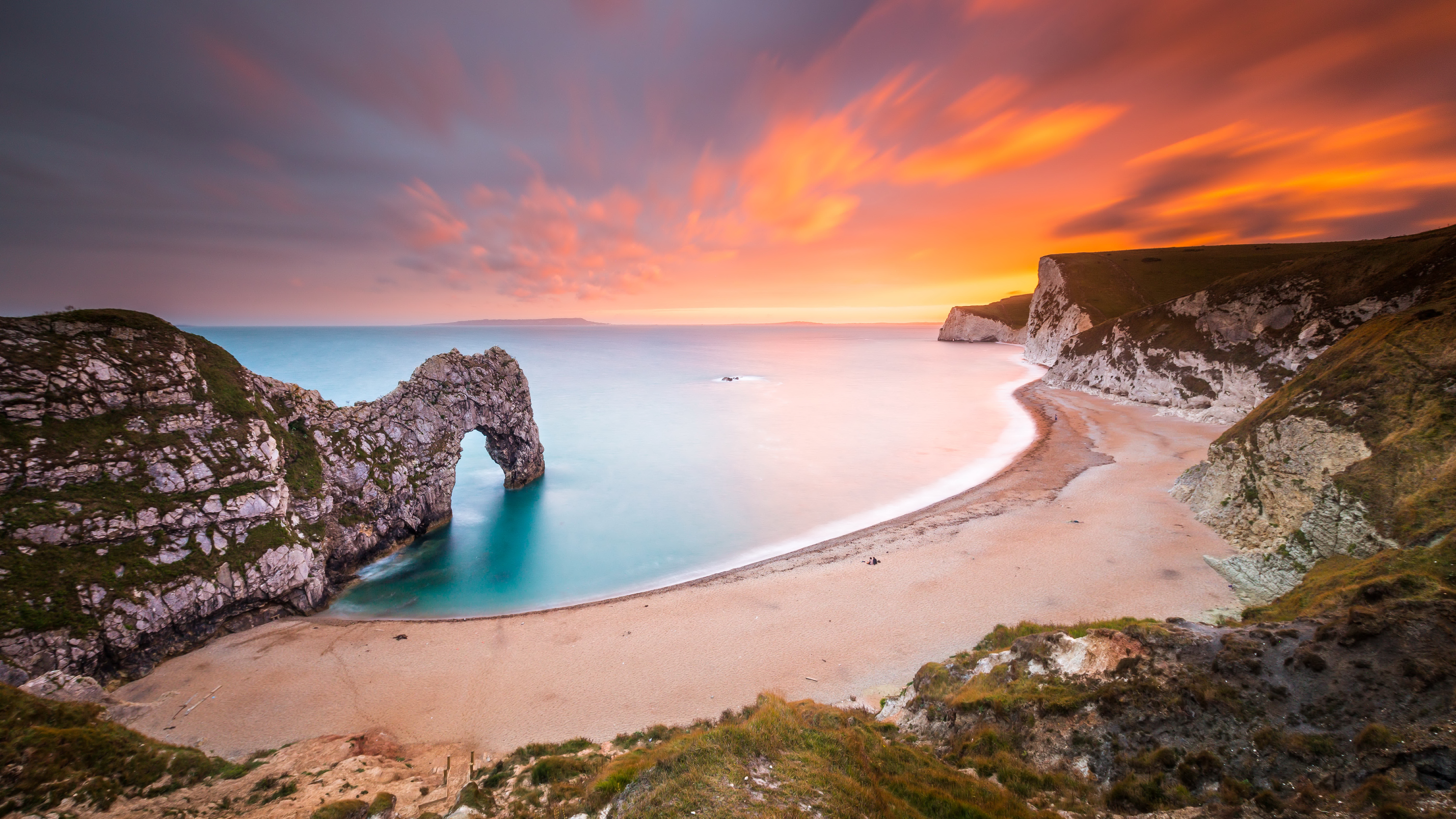 Came coast. Durdle Door в Англии. Заставка на рабочий стол море. Пейзаж море. Вид на море с горы.