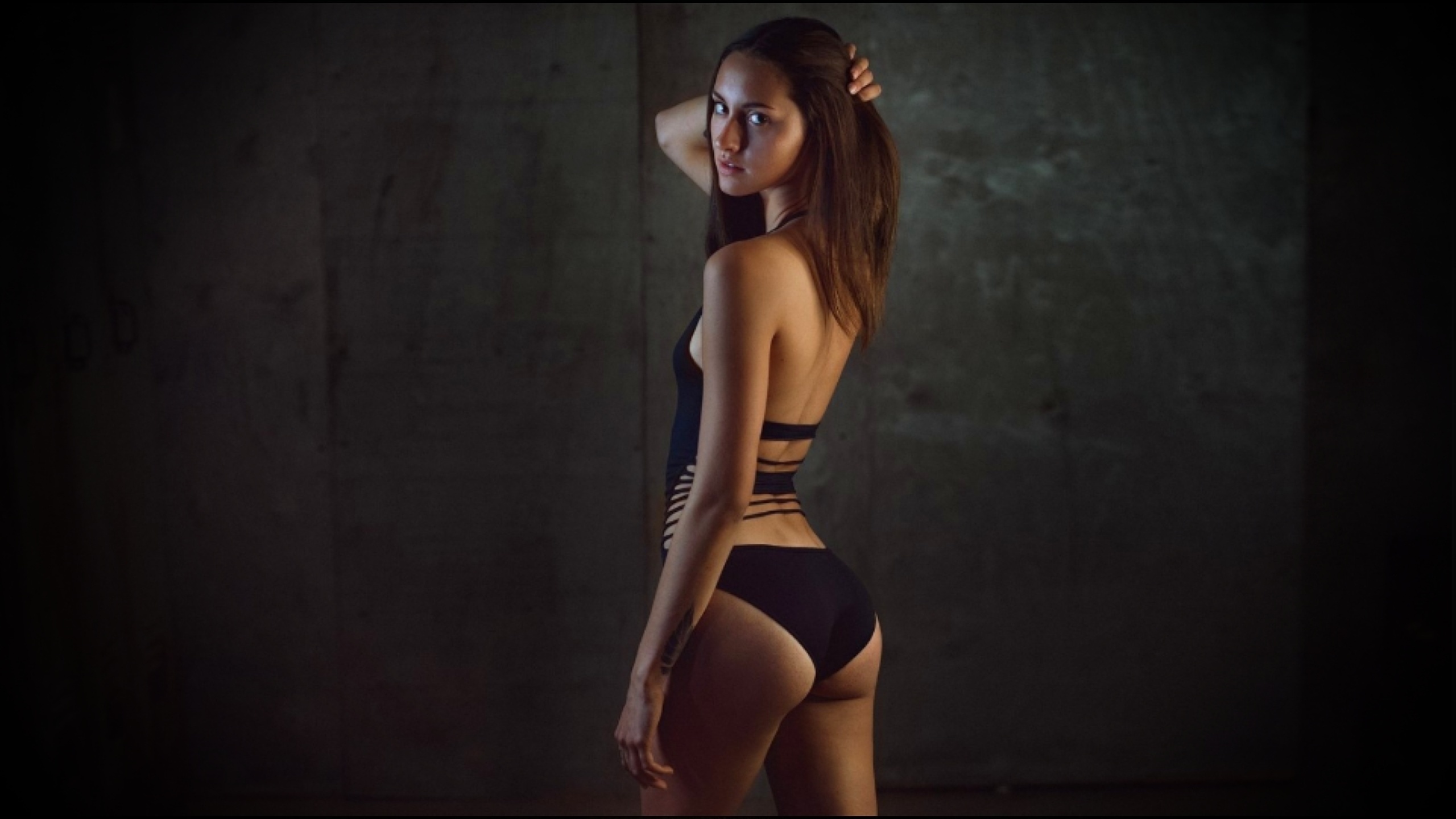 брюнетки, простые, туго