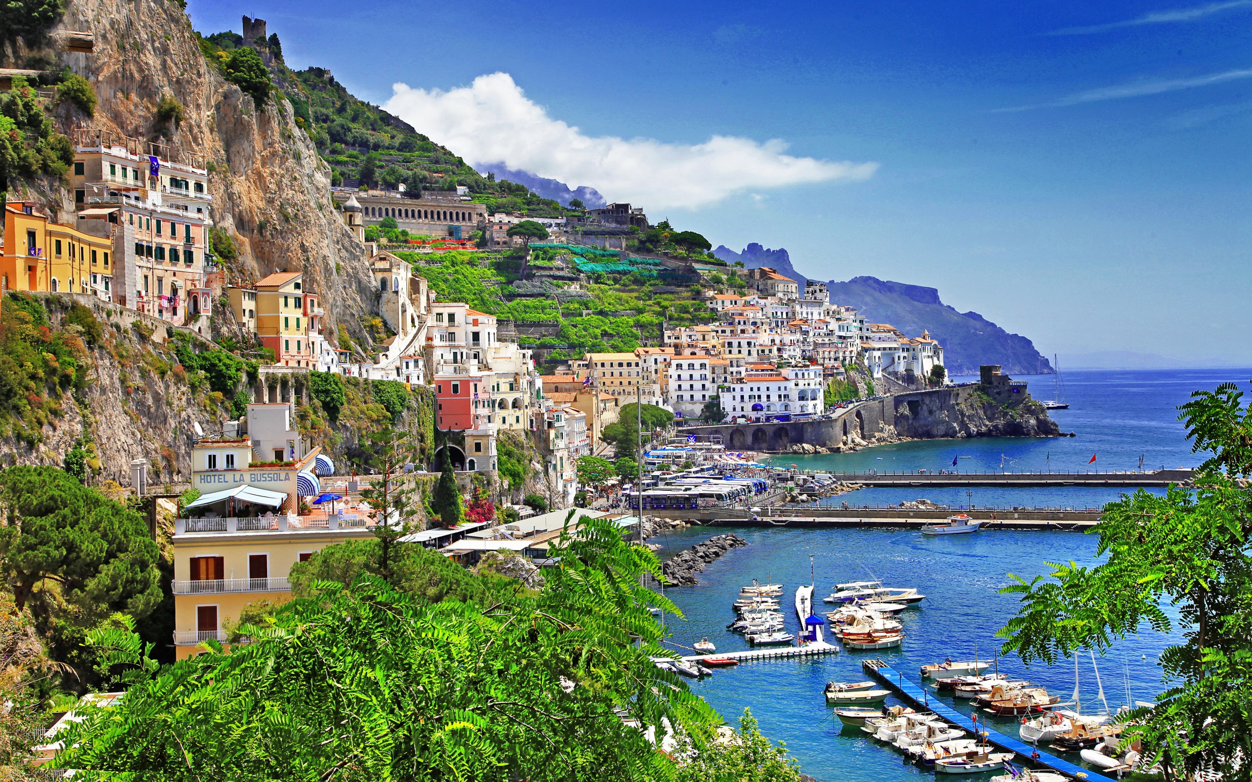 побережье, амальфитанское, amalfi