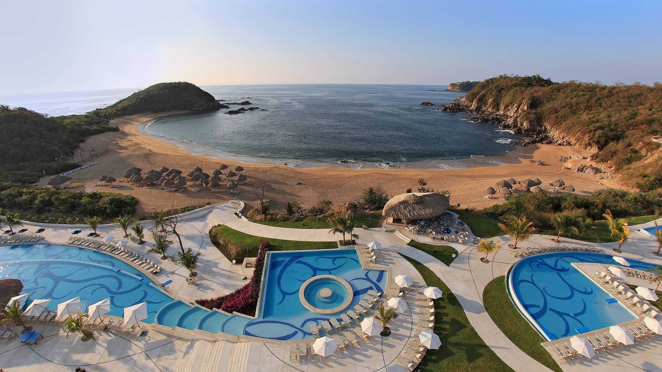 курорт, huatulco, секрет