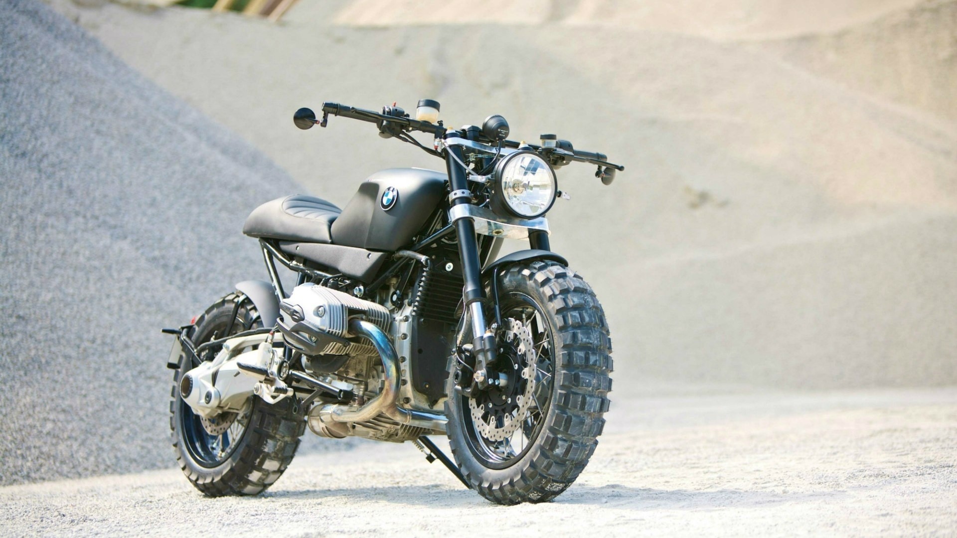 скремблер bmw r1200r, мотоцикл, скремблер