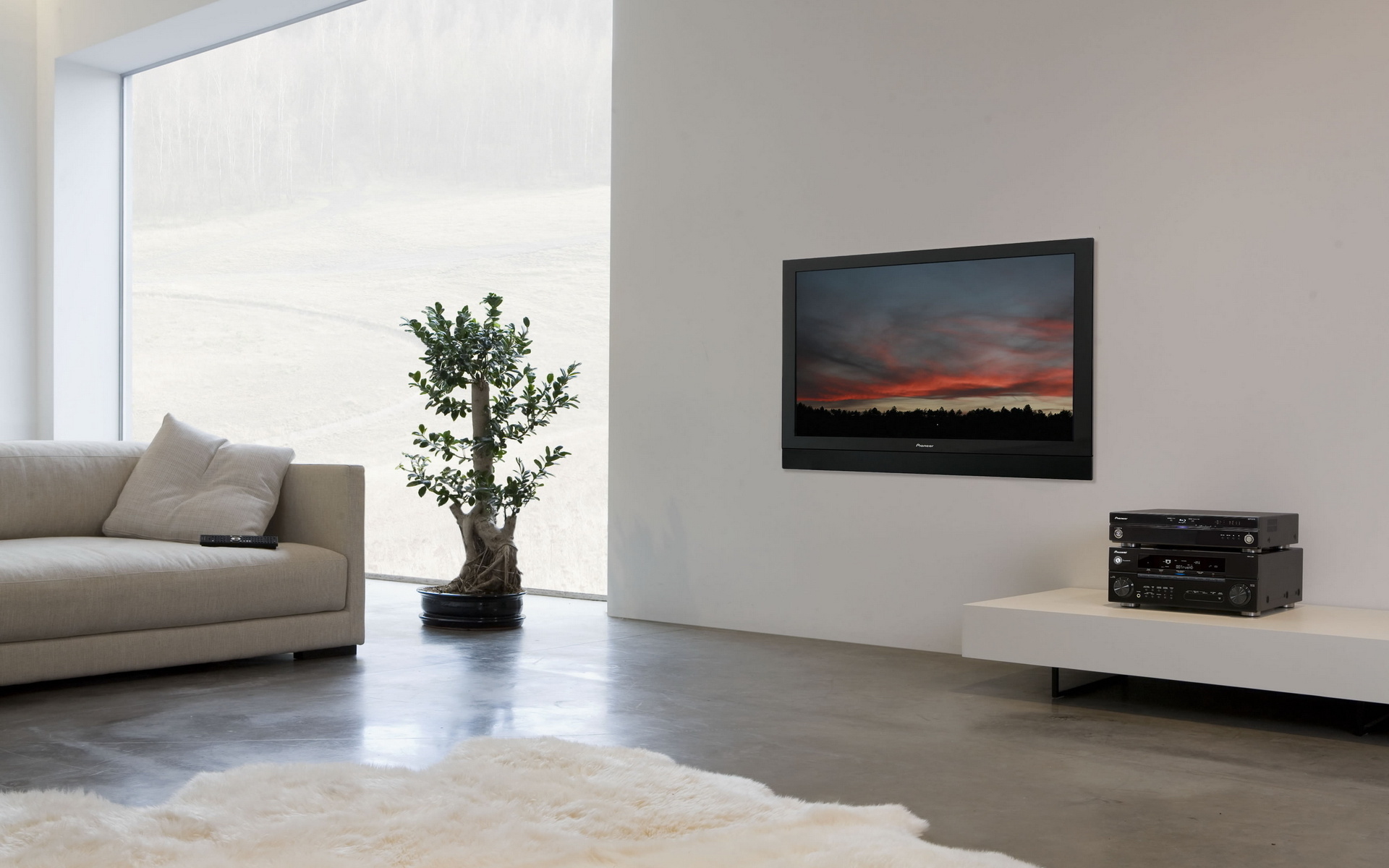 wall, tv, design