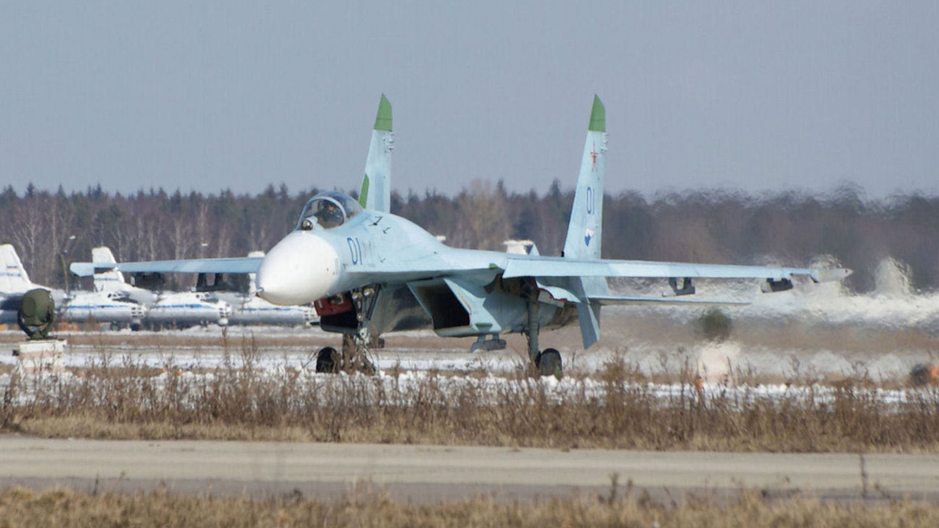 су-27, аэродром