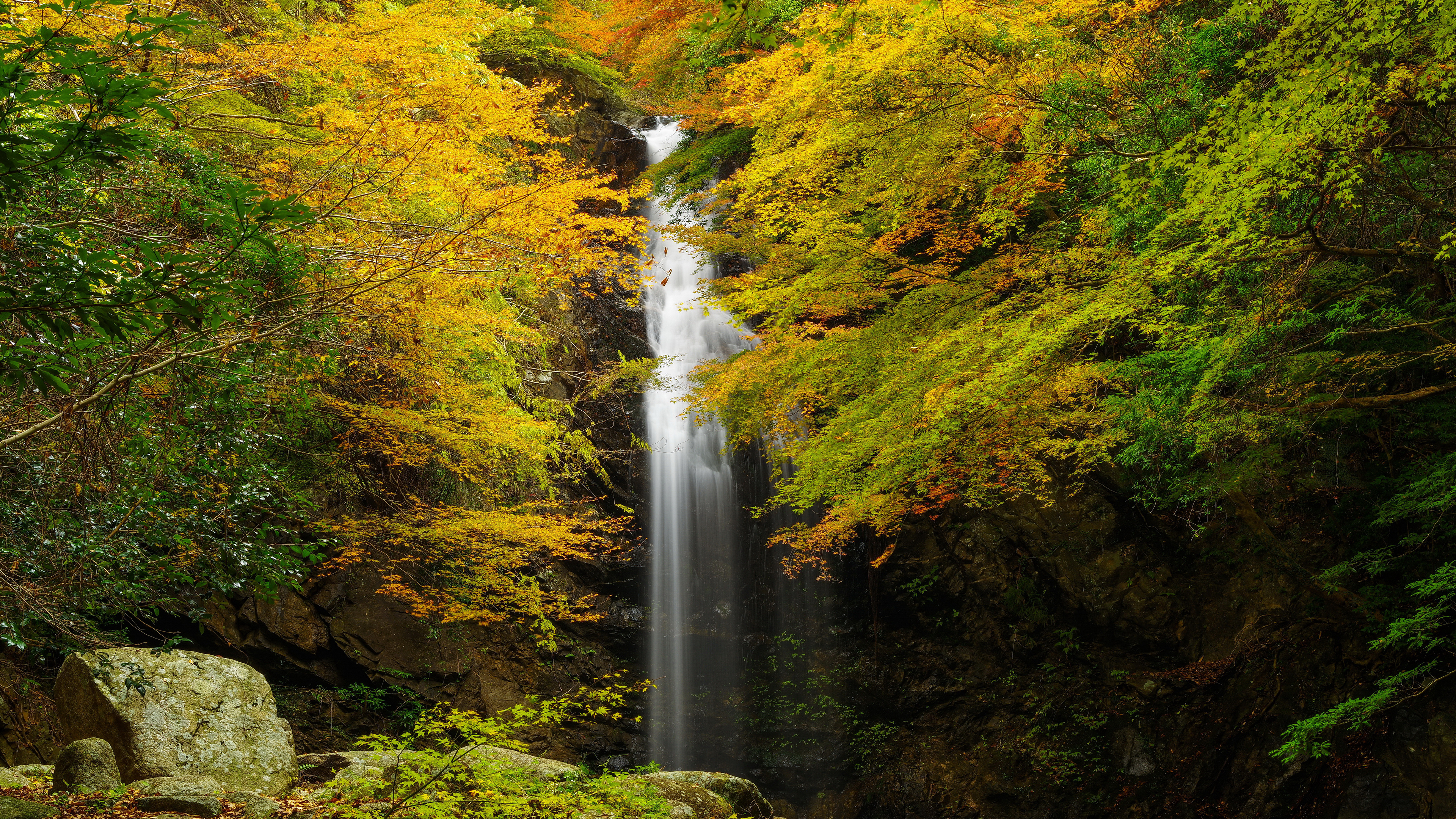 водопады, банг, natuur