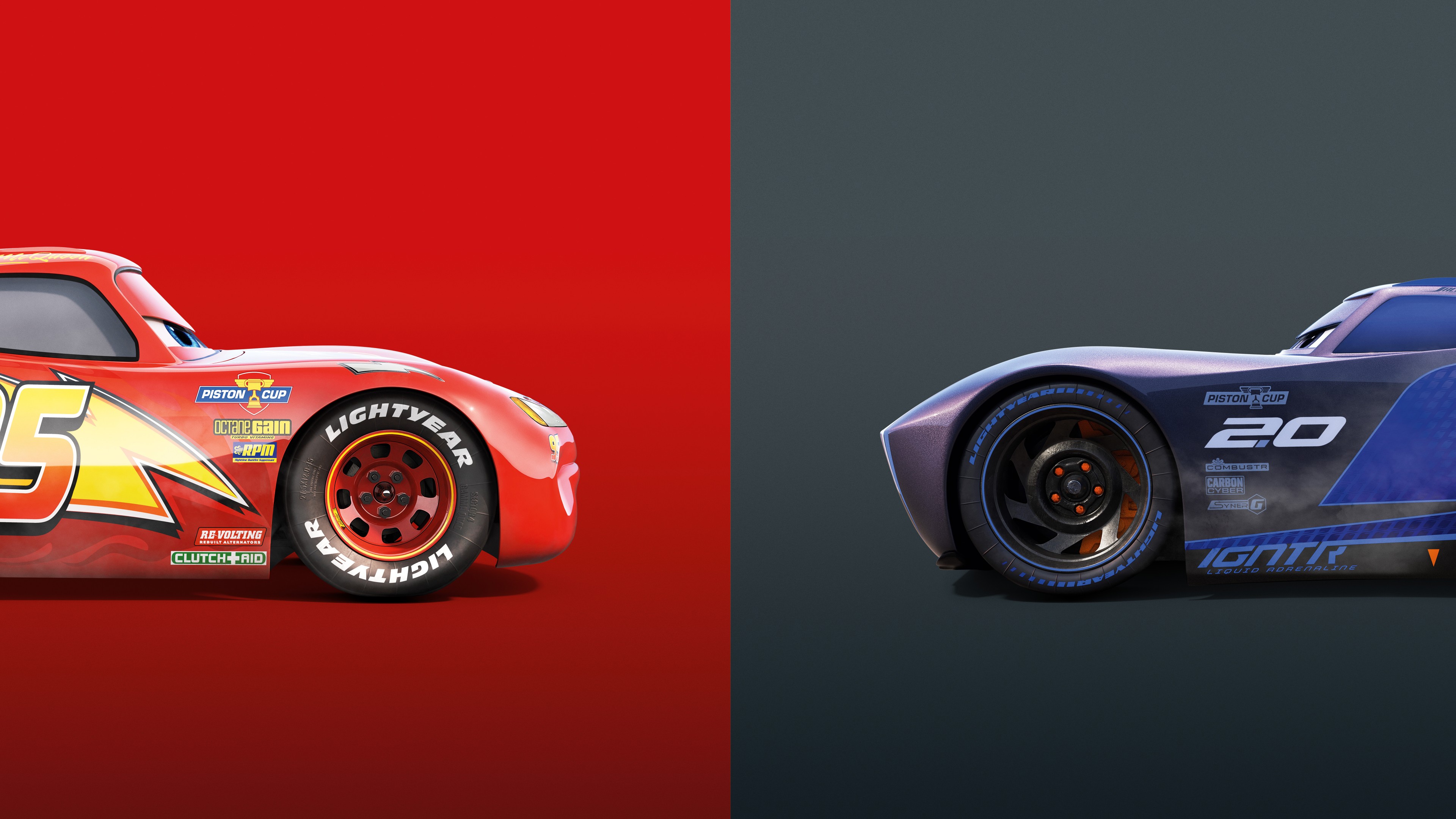 автомобиль, Маккуин, молния