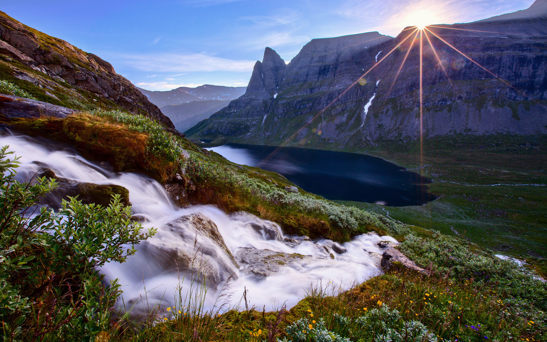 ecran, ласки, montagne
