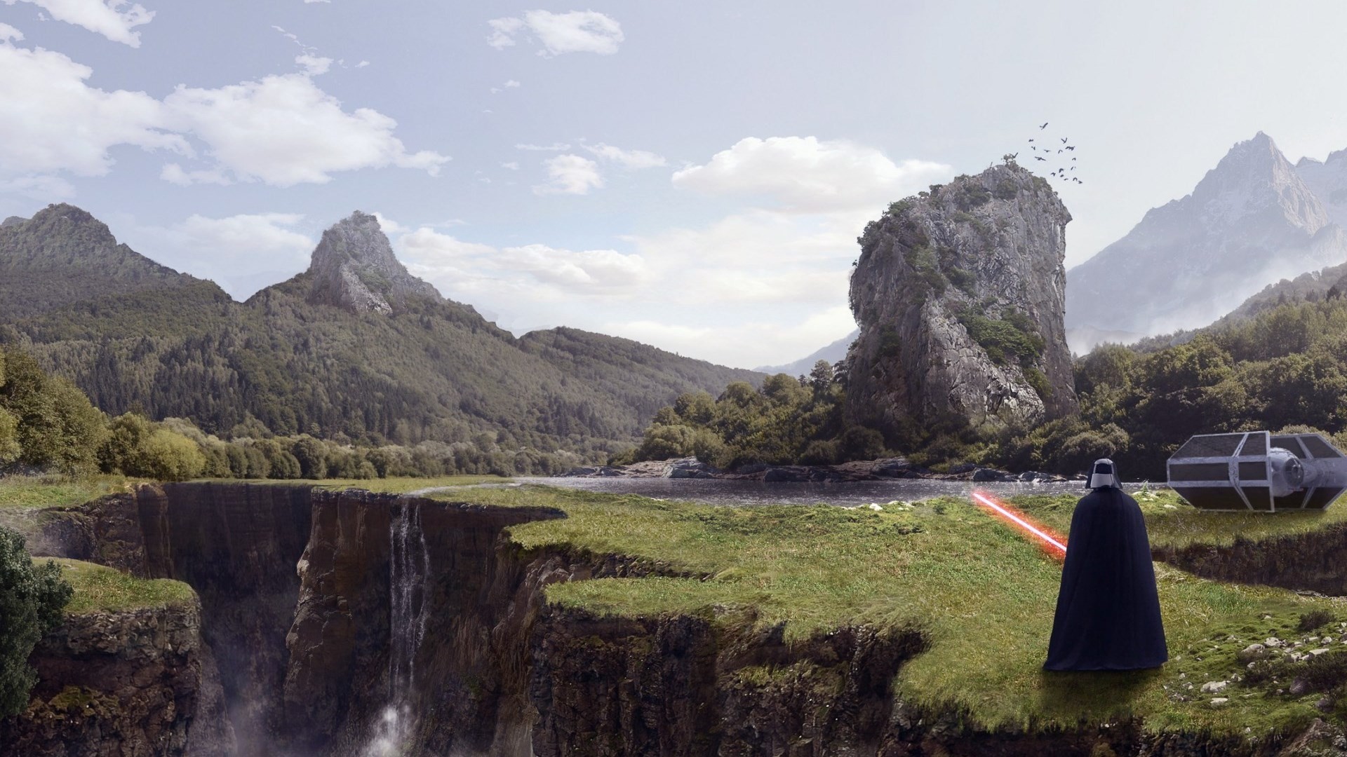 война, звезда, пейзаж