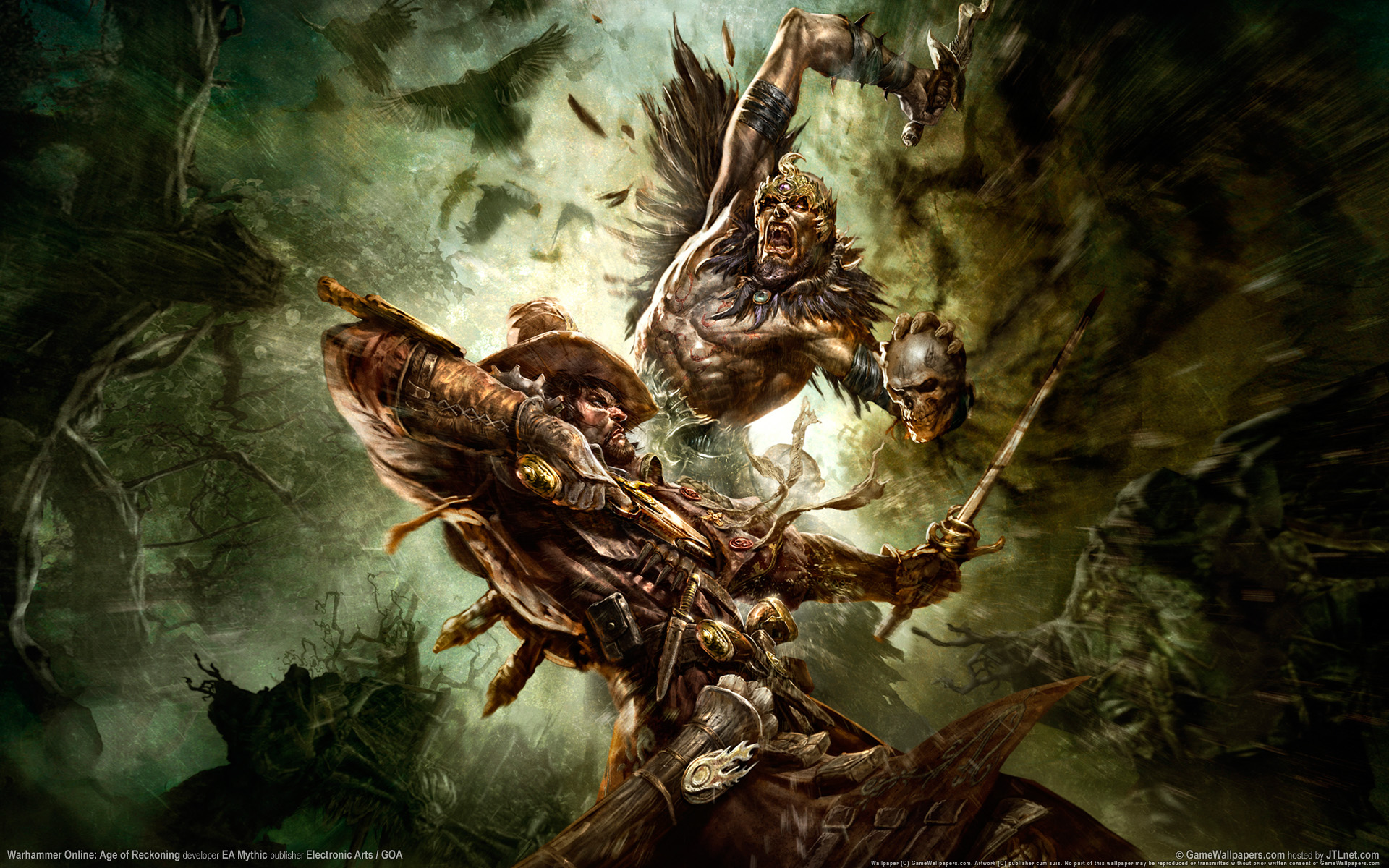warhammer, череп