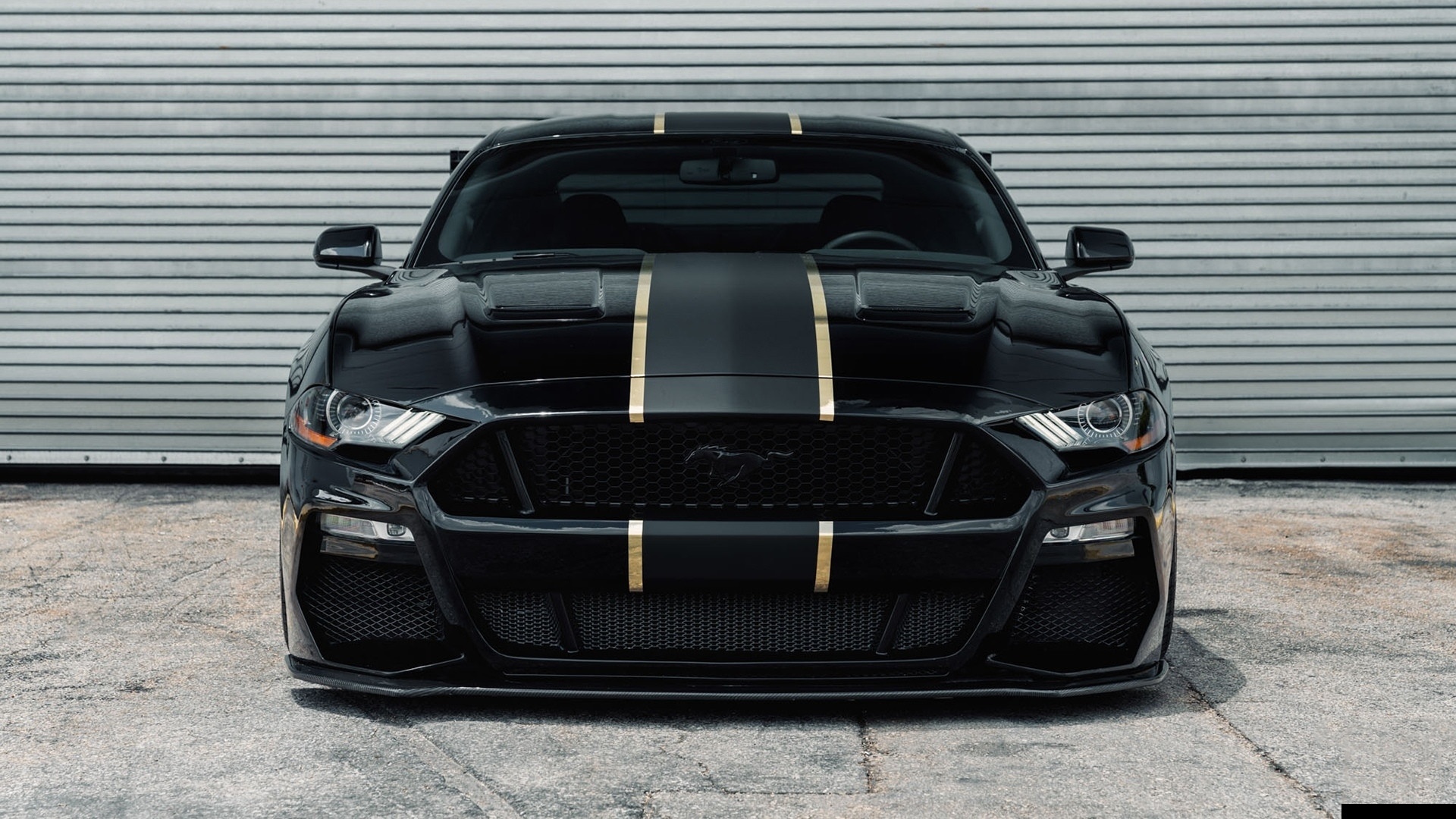 mustang, ford, vossen
