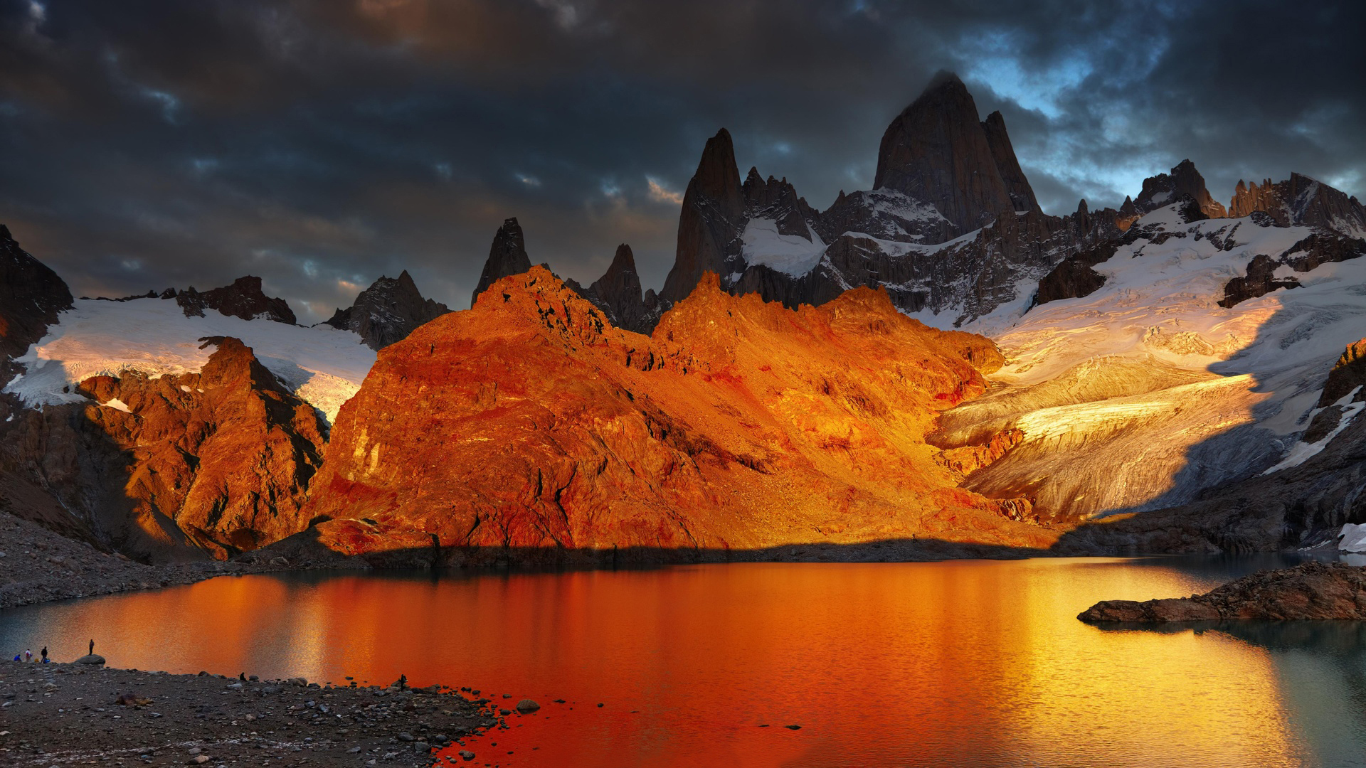 tres, los, laguna