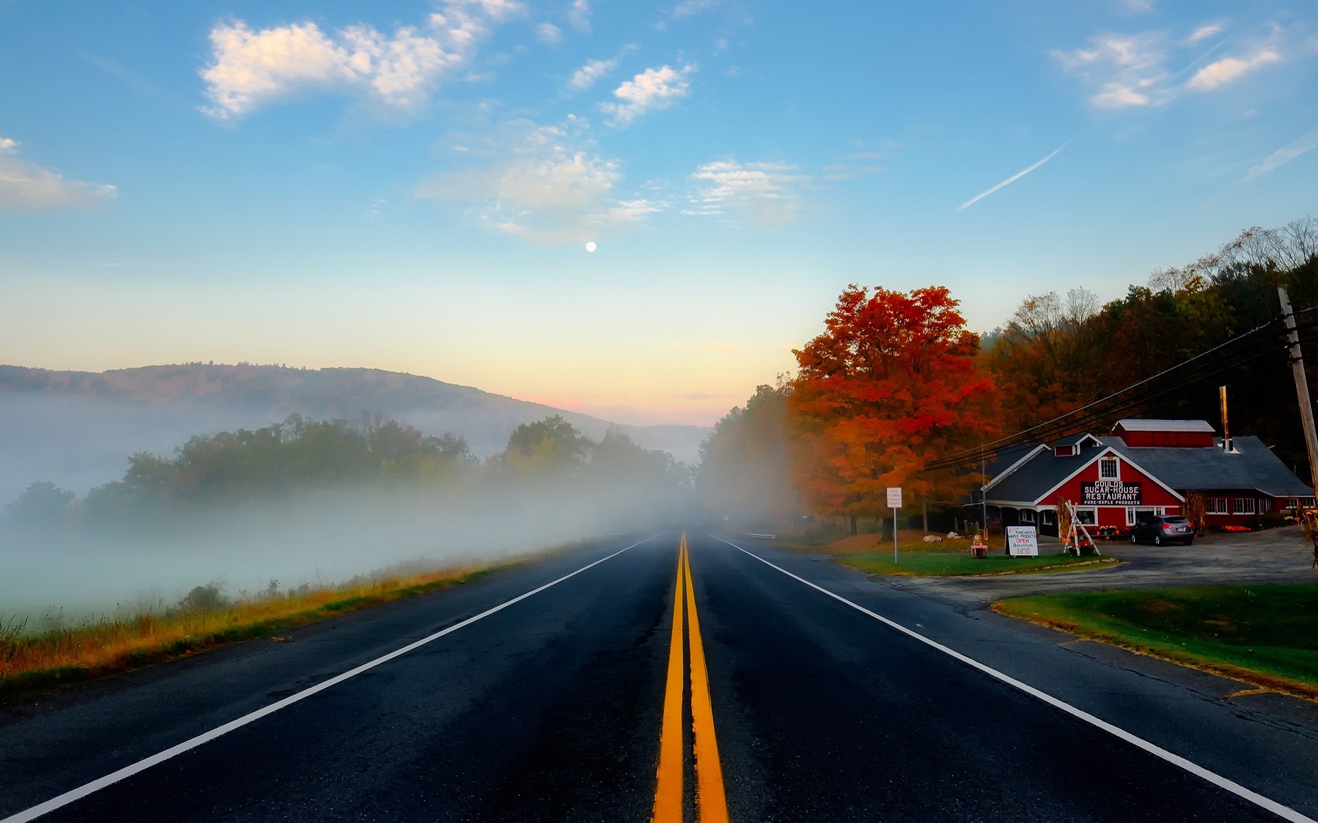 дорога, массачусетс, асфальт