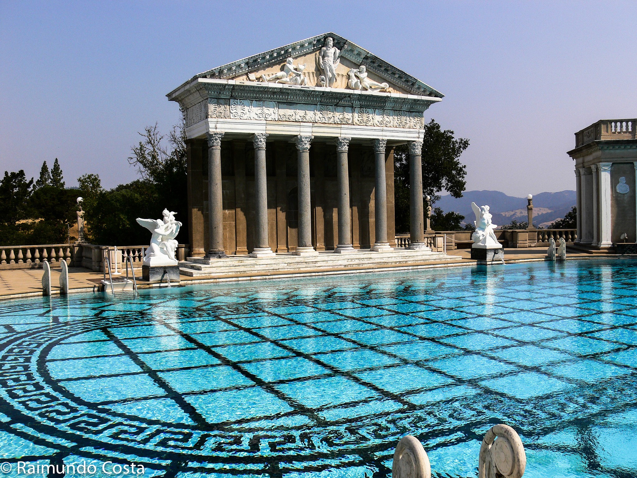 hearst, castle, бассейн