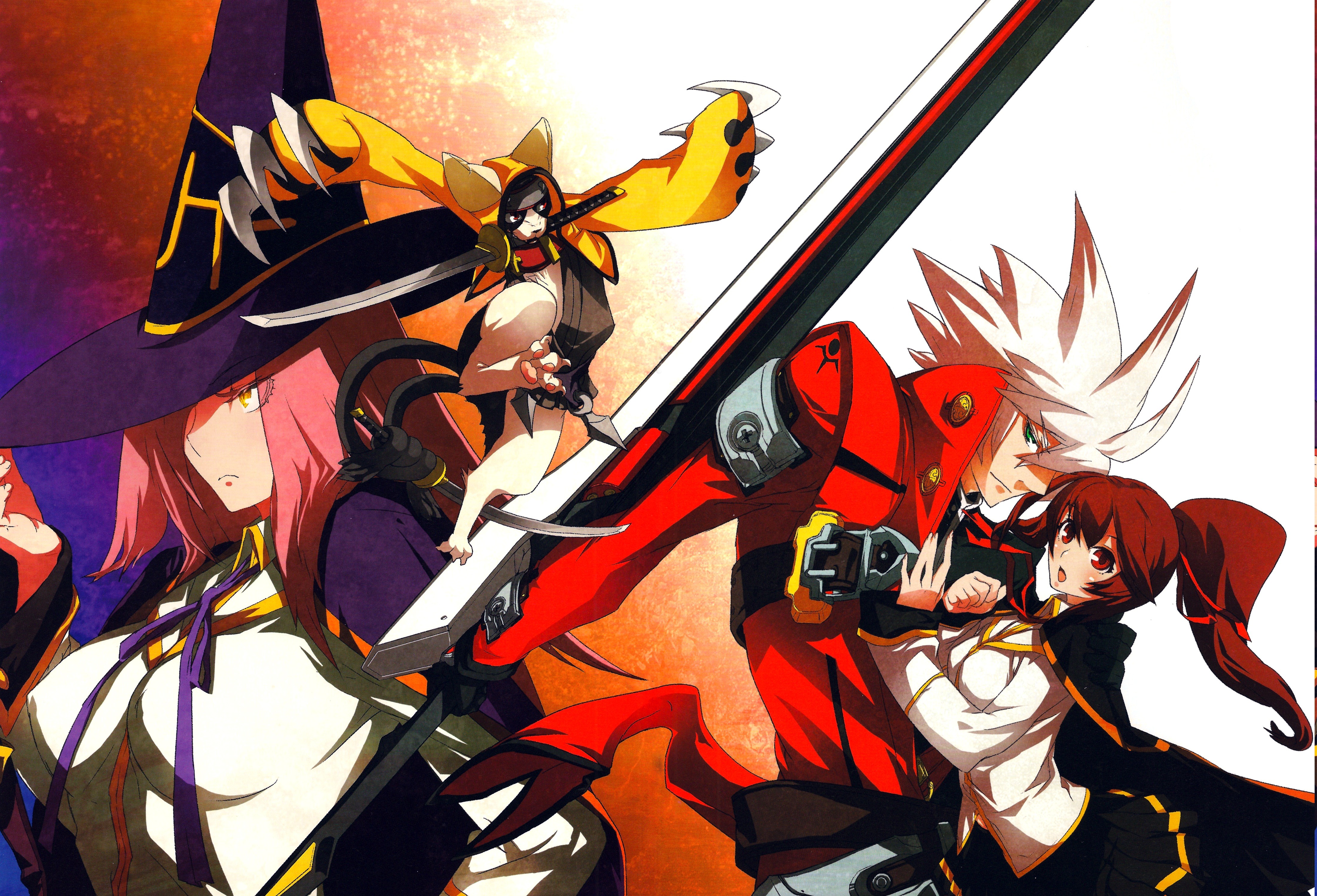 blazblue, характер