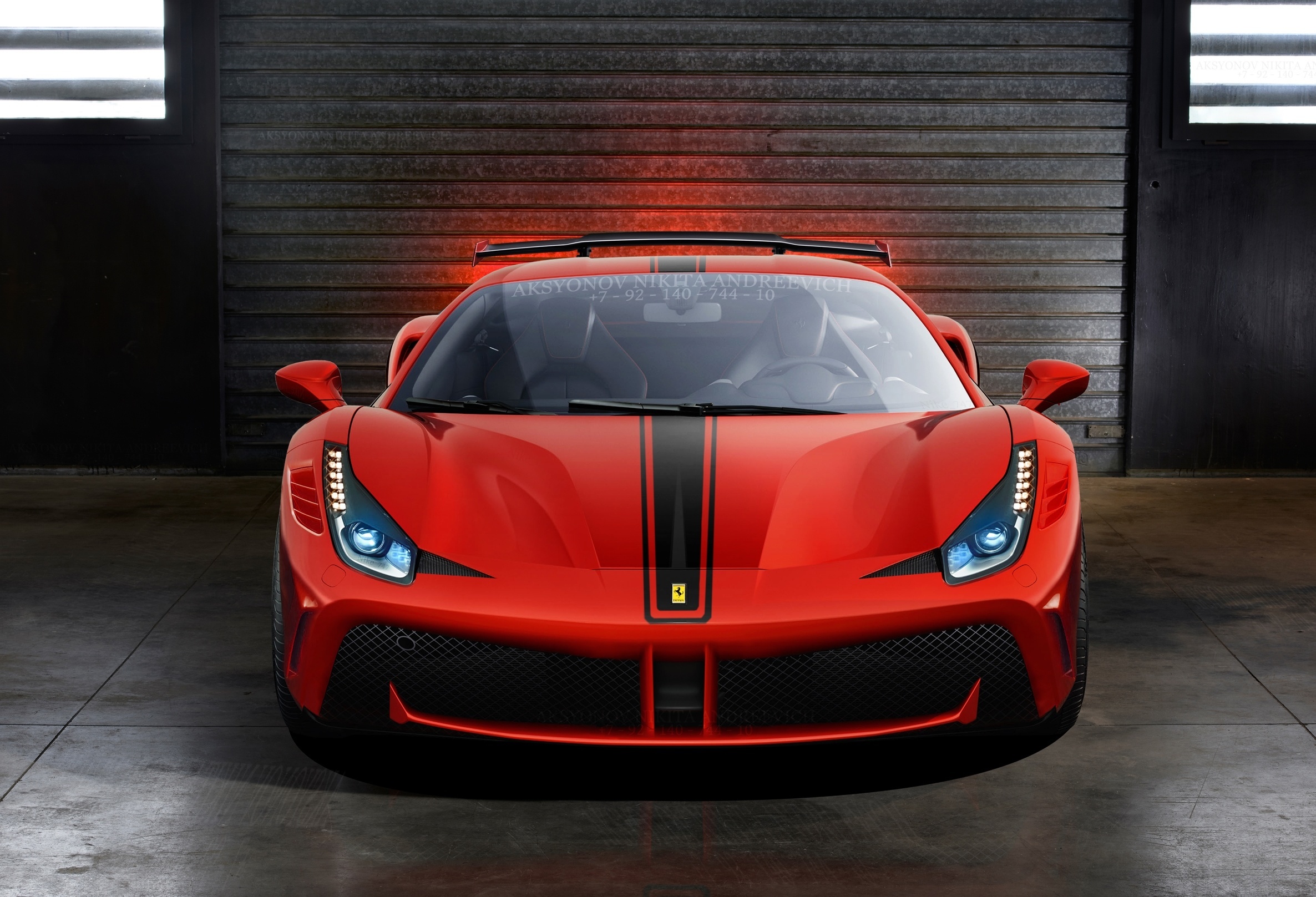 ferrari, pista, car