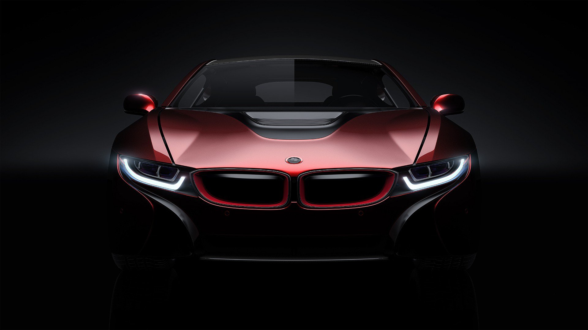 bmw, взгляд, спереди