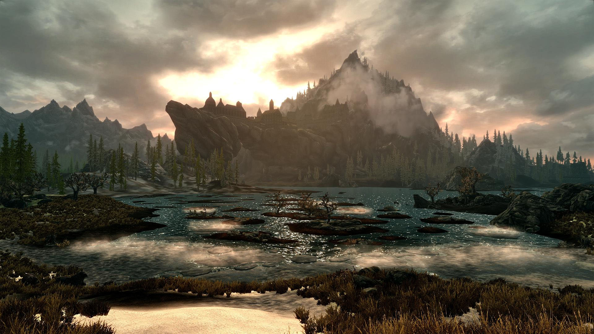skyrim, скандирует, картинкин