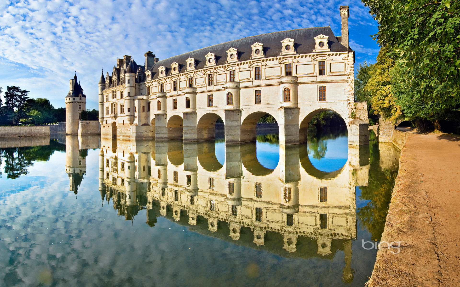 страны архитектура Бордо Франция озеро отражение бесплатно