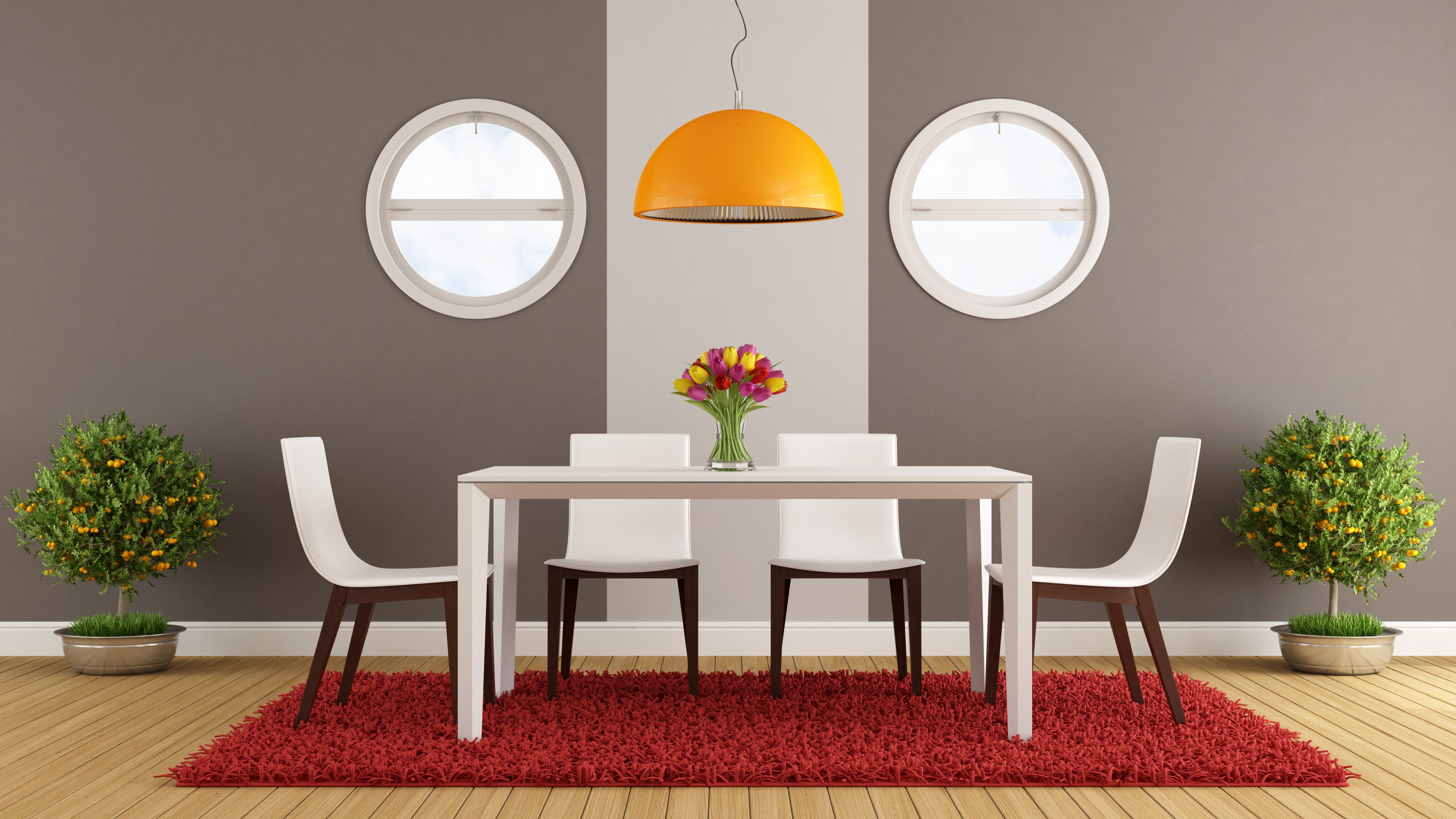 дизайн, комната, столовая