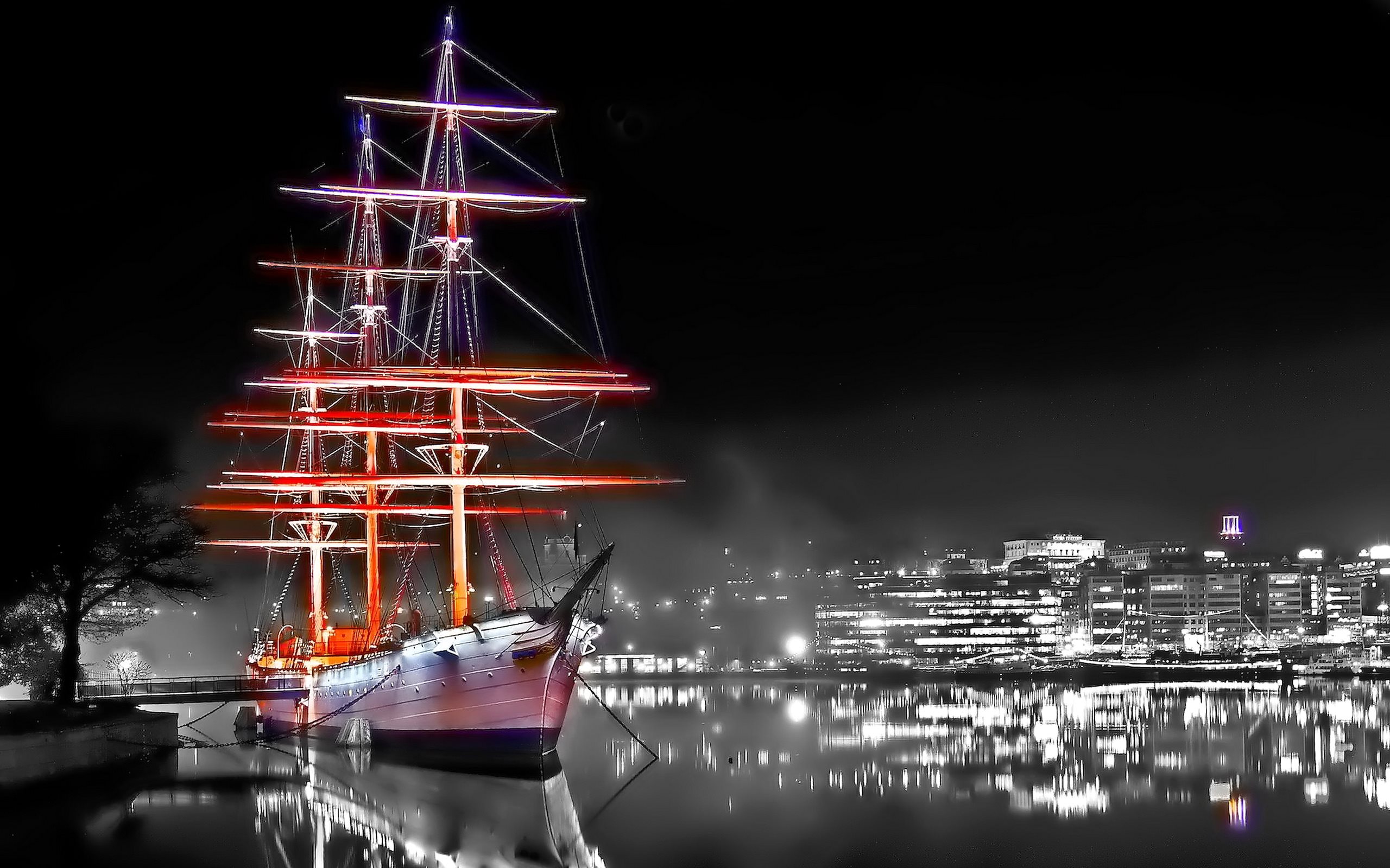 корабли, sailboat, корабль