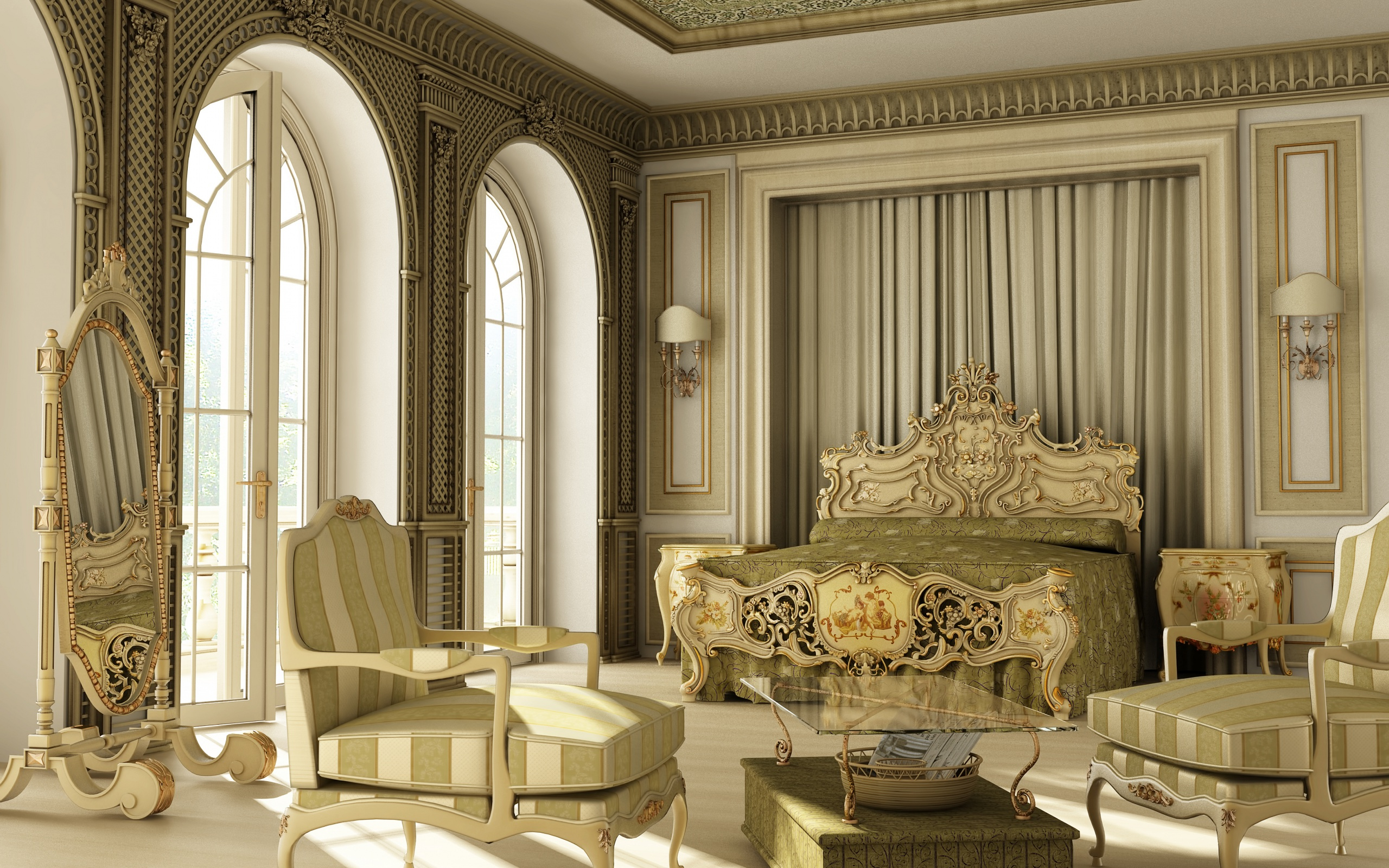 стиль, интерьер, luxury